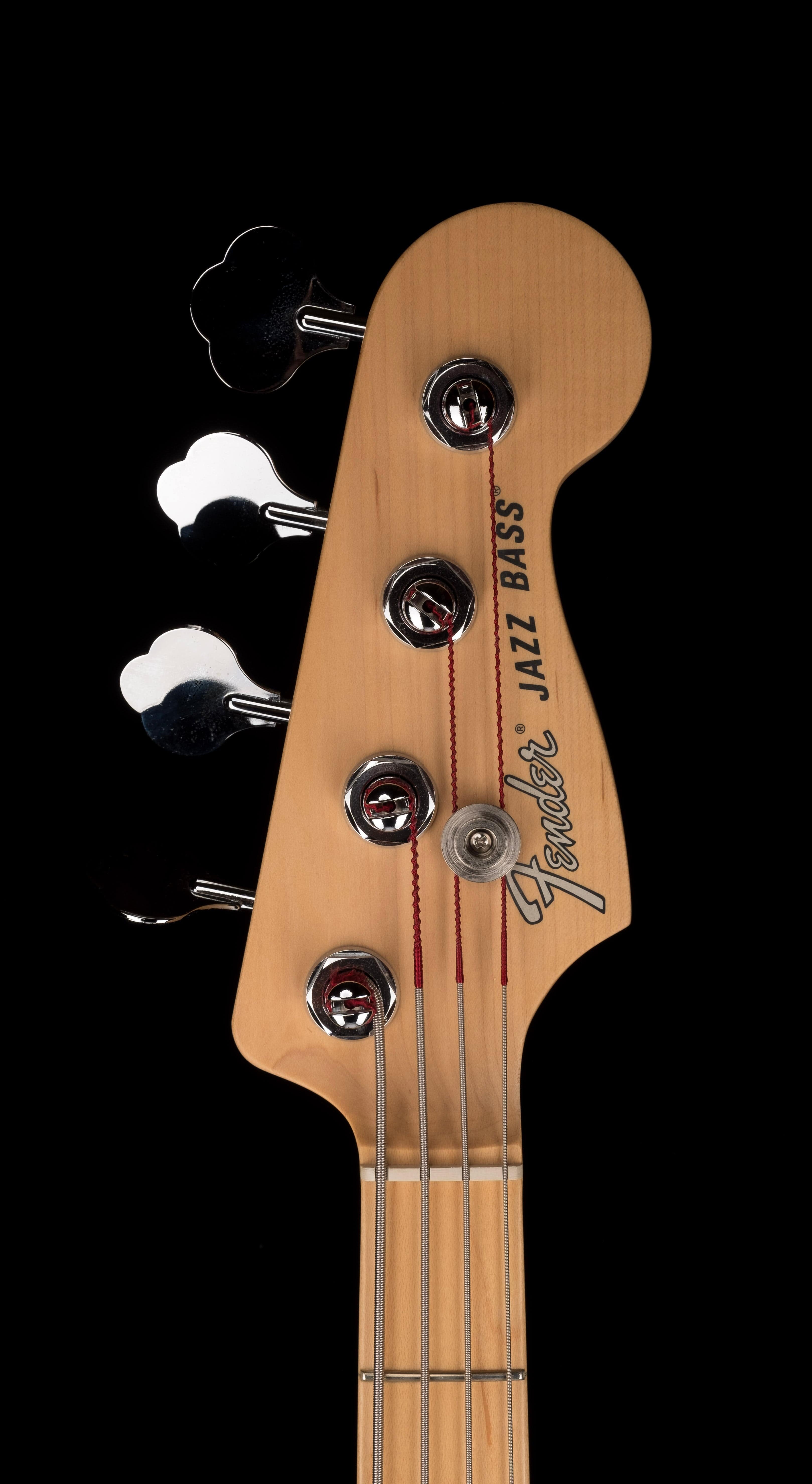 Used Fender American Performer Jazz Bass Satin Surf Green With Gig Bag - Image 15