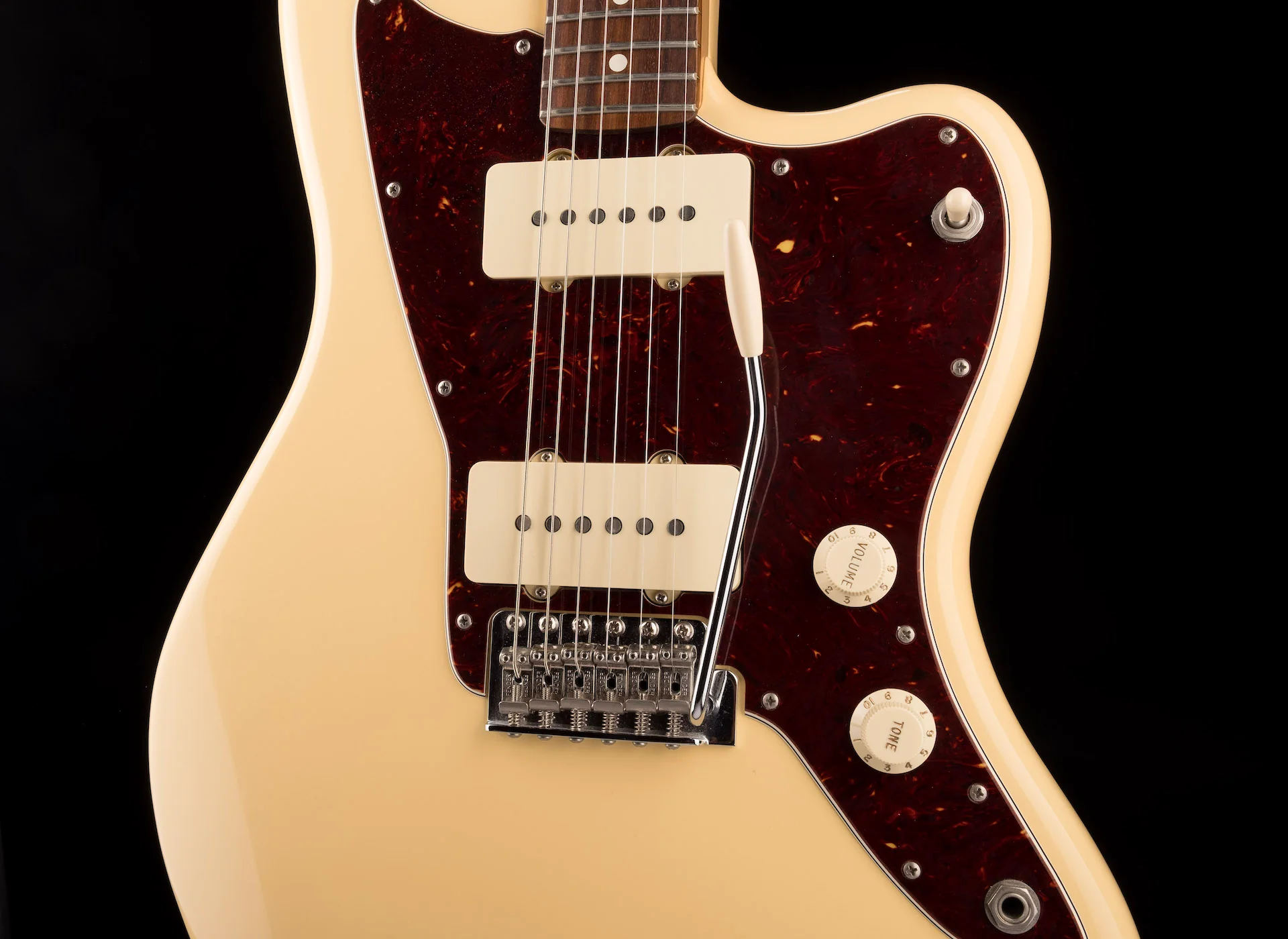 Used 2019 Fender American Performer Jazzmaster Vintage White With Gig Bag - Image 6