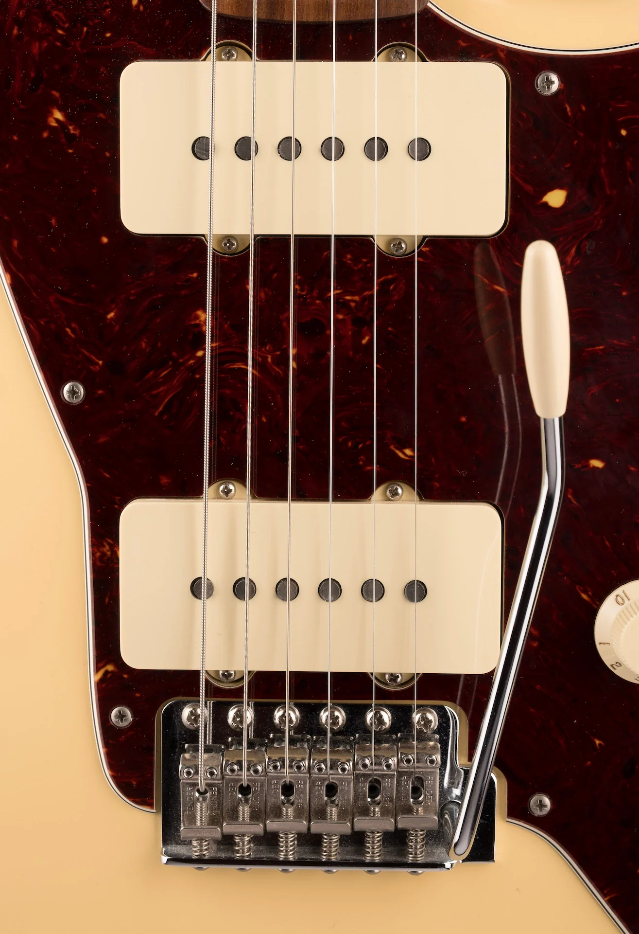 Used 2019 Fender American Performer Jazzmaster Vintage White With Gig Bag - Image 7