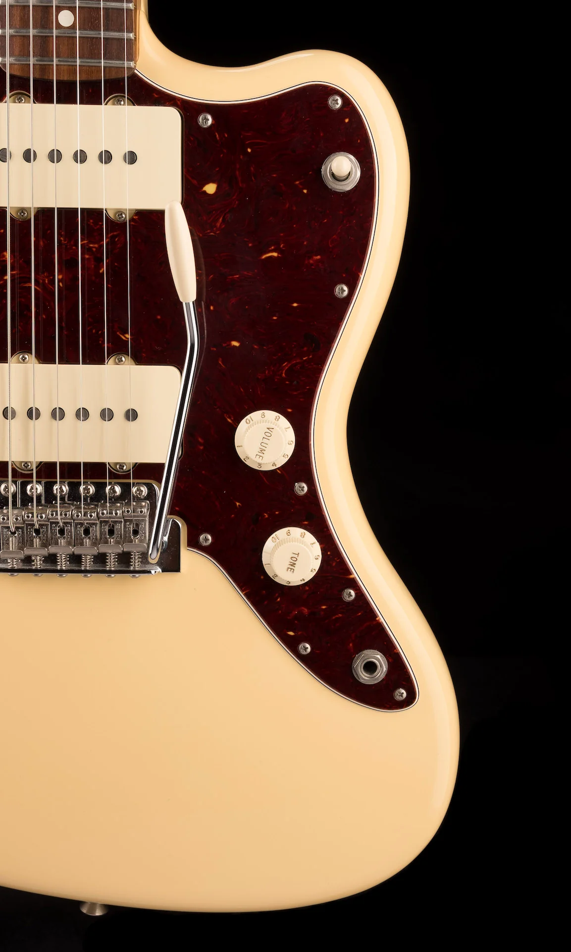 Used 2019 Fender American Performer Jazzmaster Vintage White With Gig Bag - Image 9