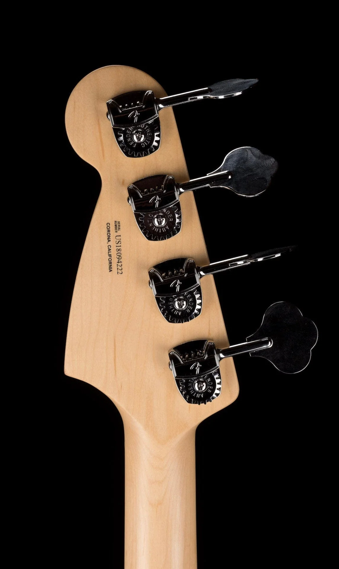 Used Fender American Performer Mustang Bass Aubergine with Gig Bag - Image 17