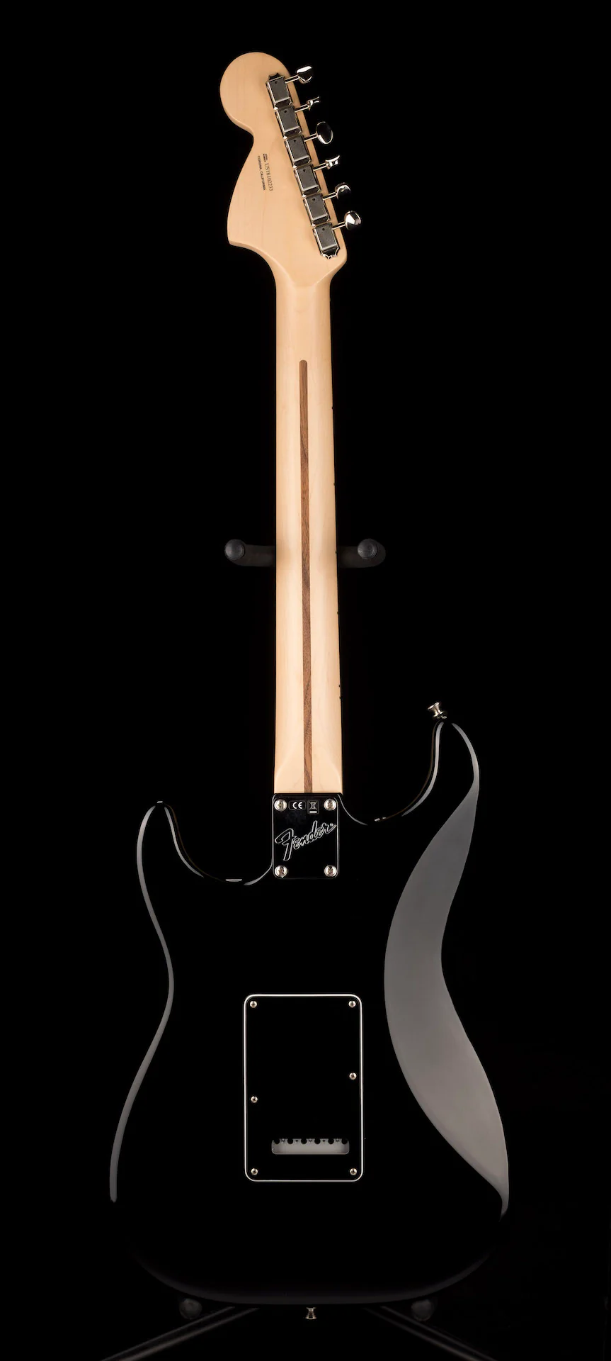 Used 2018 Fender American Performer Stratocaster HSS Black with Gig Bag - Image 14