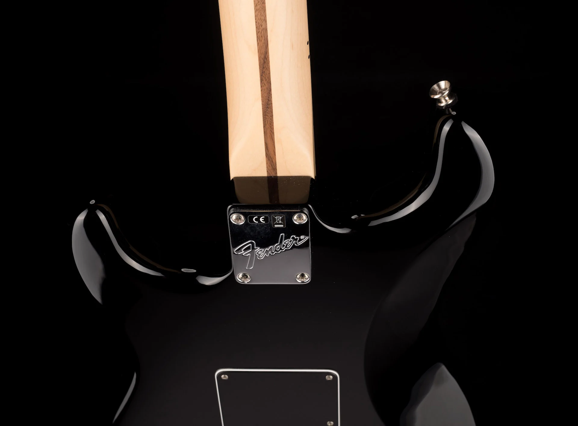 Used 2018 Fender American Performer Stratocaster HSS Black with Gig Bag - Image 15