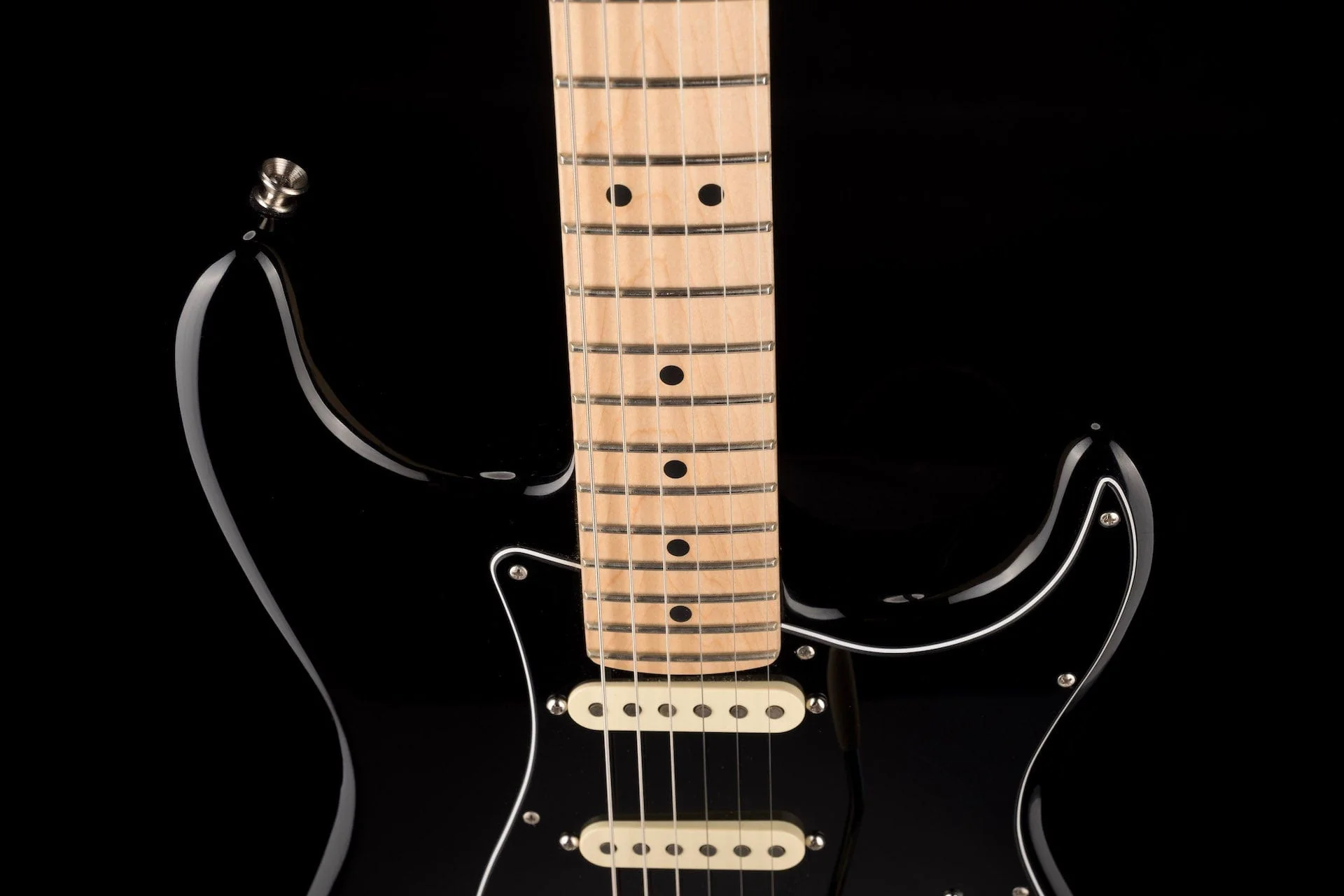 Used 2018 Fender American Performer Stratocaster HSS Black with Gig Bag - Image 3