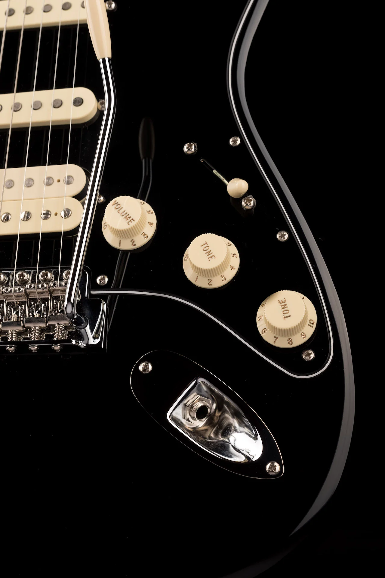 Used 2018 Fender American Performer Stratocaster HSS Black with Gig Bag - Image 8