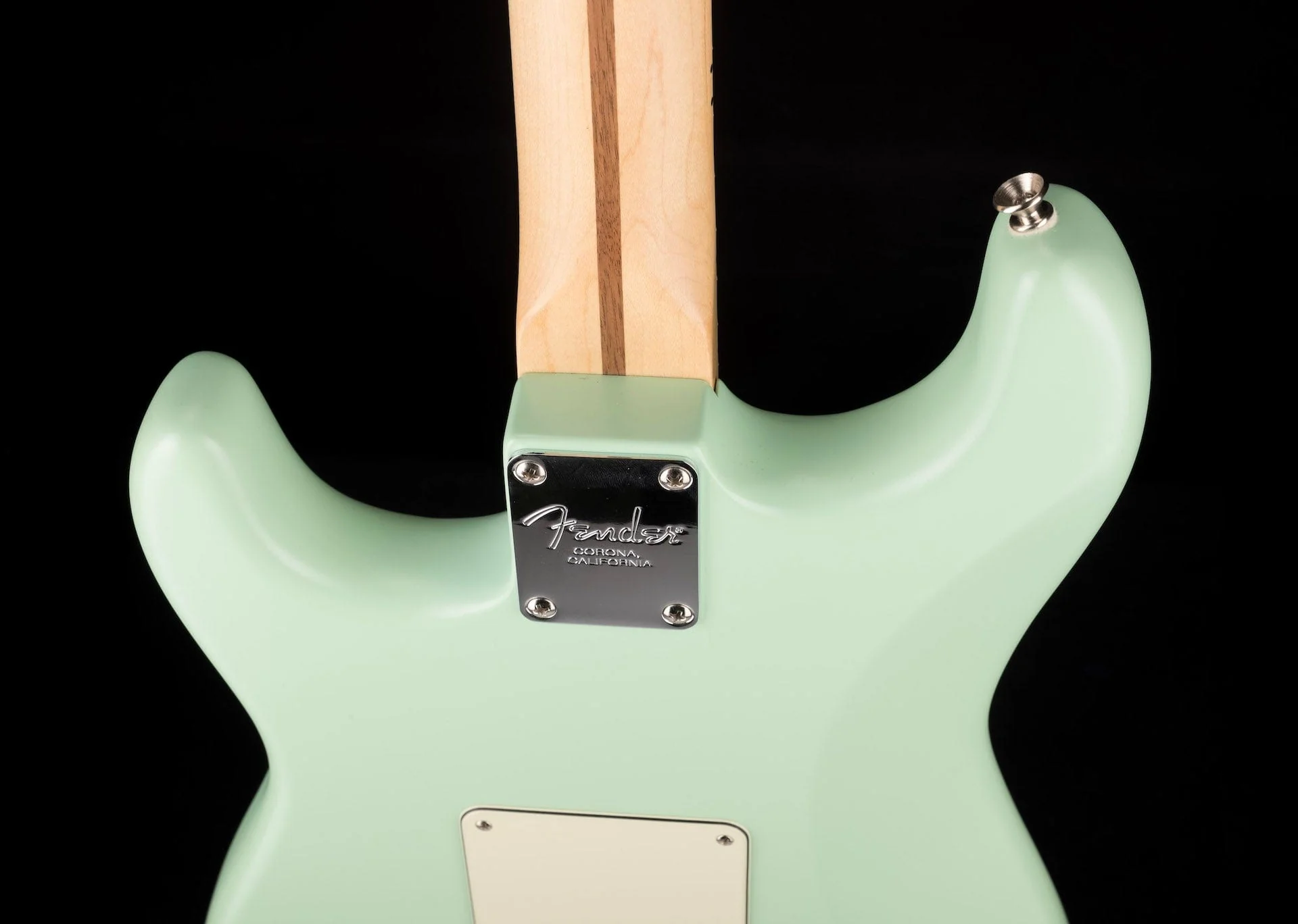 Used 2018 Fender American Performer Stratocaster HSS Satin Surf Green with Gig Bag - Image 14