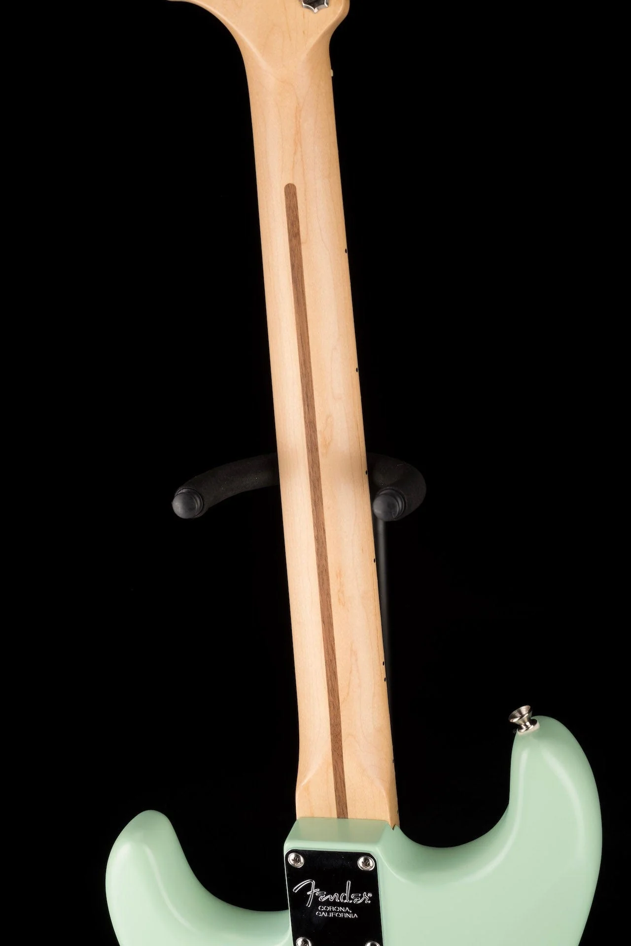 Used 2018 Fender American Performer Stratocaster HSS Satin Surf Green with Gig Bag - Image 15
