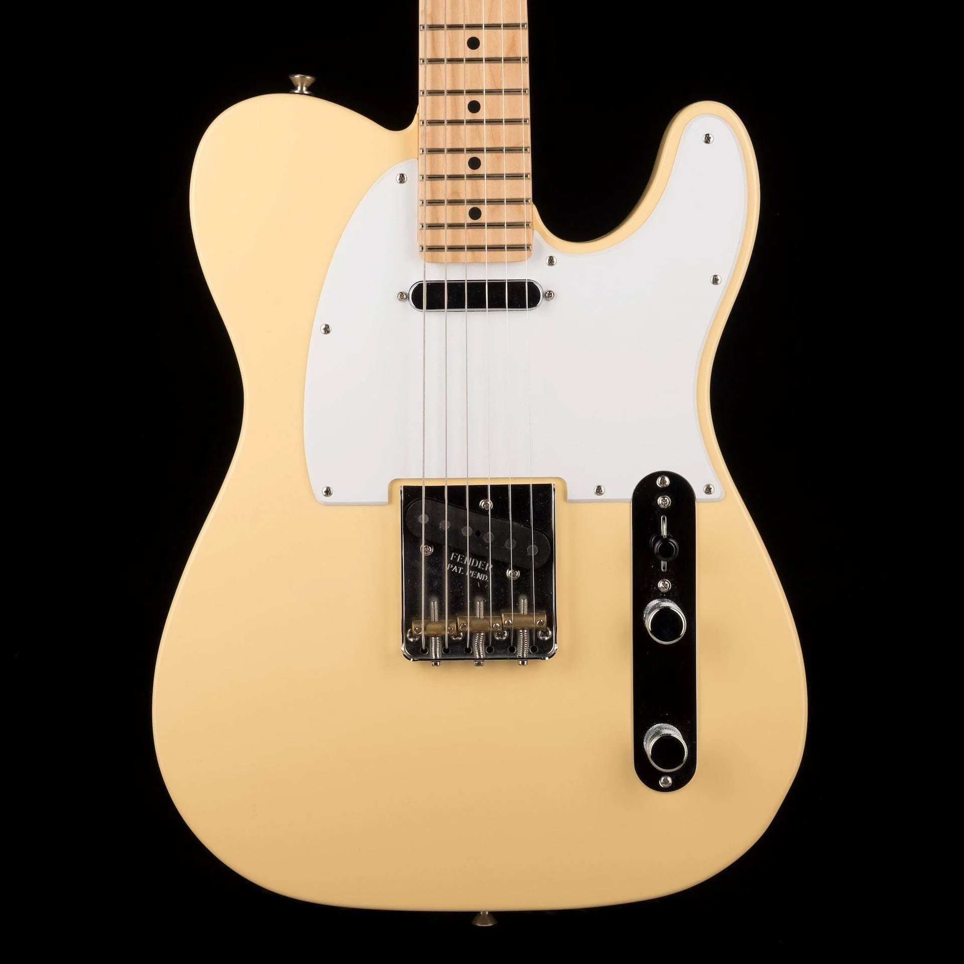 Used 2019 Fender American Performer Telecaster Vintage White with Case