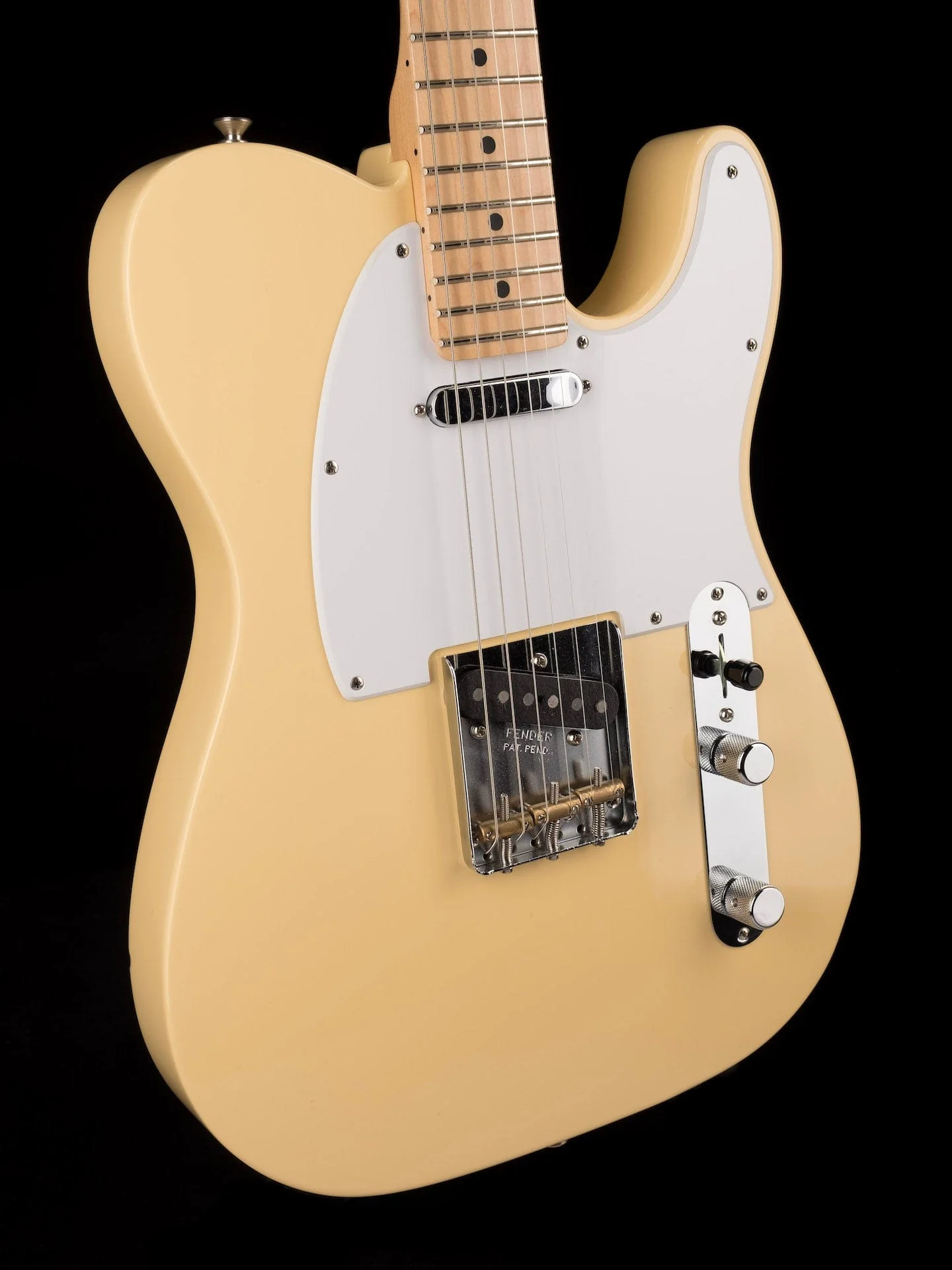 Used 2019 Fender American Performer Telecaster Vintage White with Case - Image 10