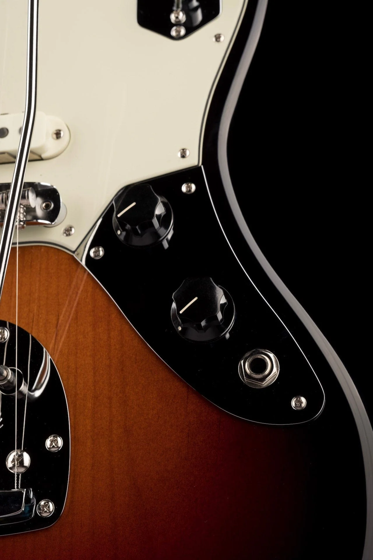 Used 2019 Fender American Professional Jaguar 3-Tone Sunburst with OHSC - Image 8