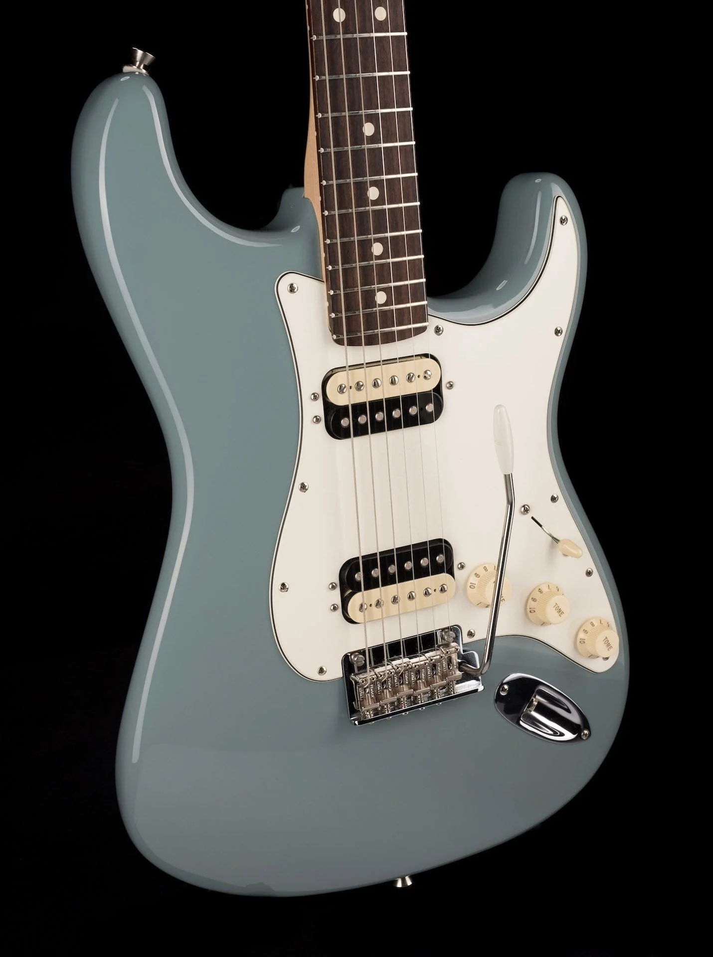 Used 2019 Fender American Pro Stratocaster HH ShawBucker Sonic Gray With Gig Bag - Image 10