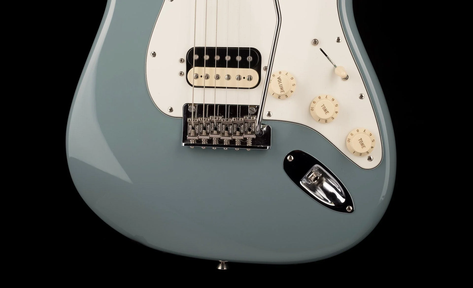 Used 2019 Fender American Pro Stratocaster HH ShawBucker Sonic Gray With Gig Bag - Image 5