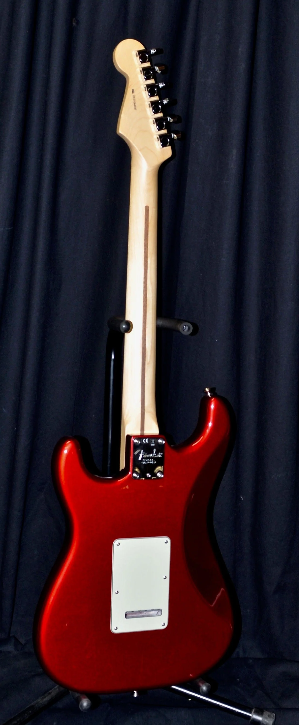 Used Fender American Pro Stratocaster HSS ShawBucker - Candy Apple Red with OHSC - Image 5