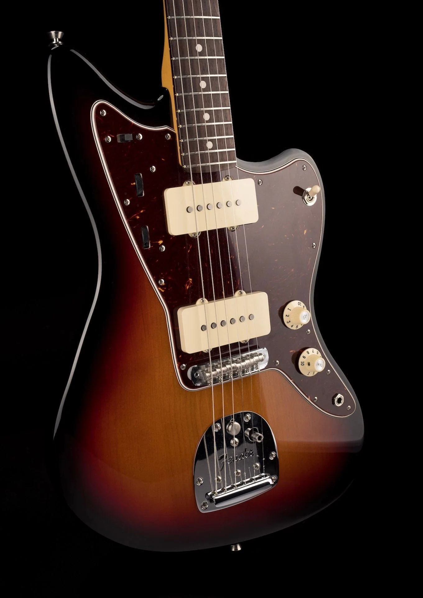Used 2020 Fender American Professional II Jazzmaster 3-Color Sunburst with Gig Bag - Image 10