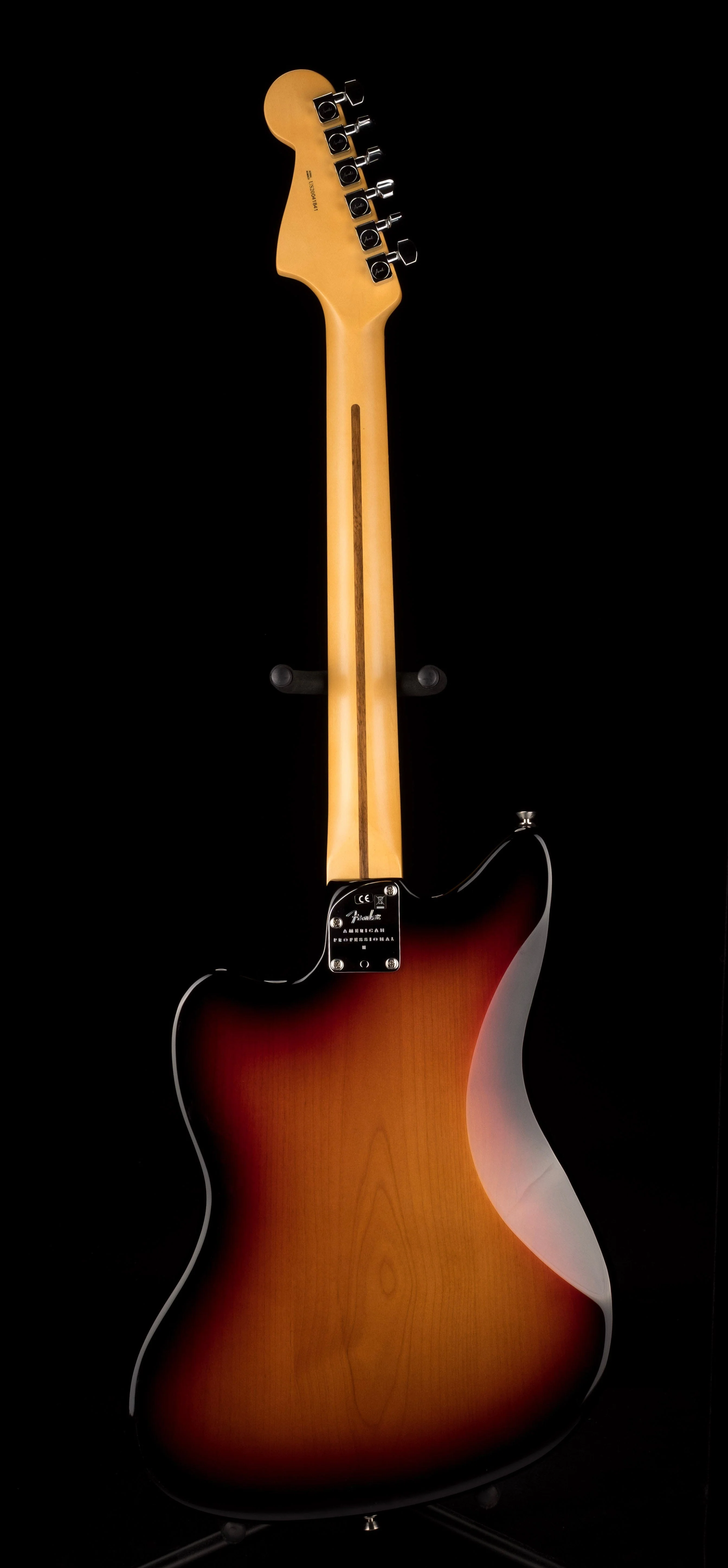 Used 2020 Fender American Professional II Jazzmaster 3-Color Sunburst with Gig Bag - Image 13