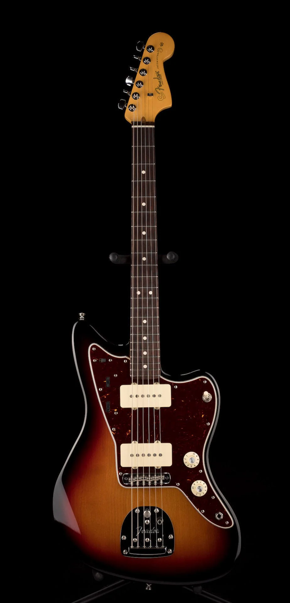 Used 2020 Fender American Professional II Jazzmaster 3-Color Sunburst with Gig Bag - Image 2