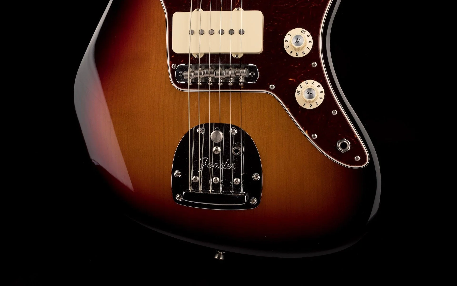 Used 2020 Fender American Professional II Jazzmaster 3-Color Sunburst with Gig Bag - Image 5