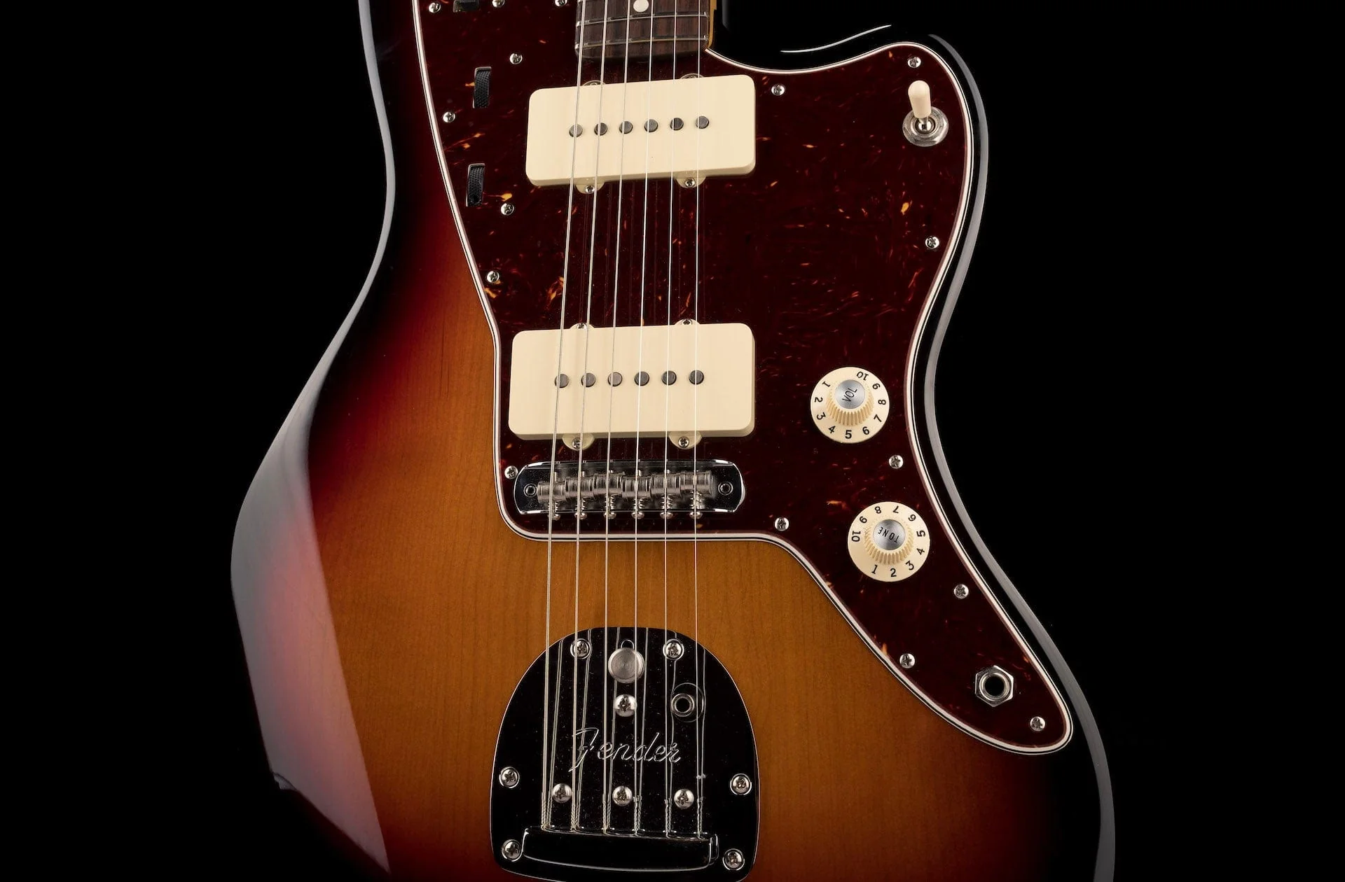Used 2020 Fender American Professional II Jazzmaster 3-Color Sunburst with Gig Bag - Image 6