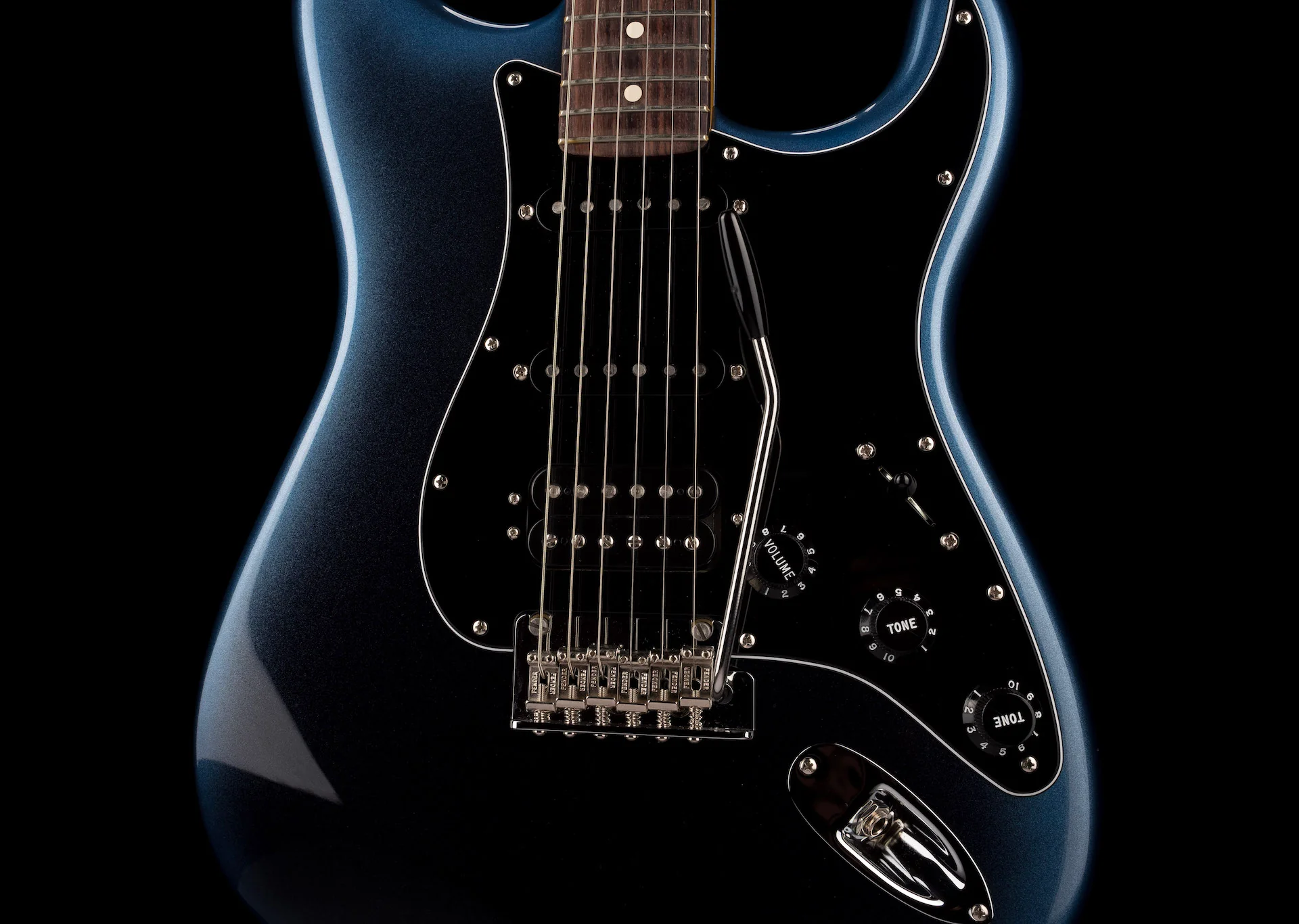 Used Fender American Professional II Stratocaster HSS Dark Night with OHSC - Image 6