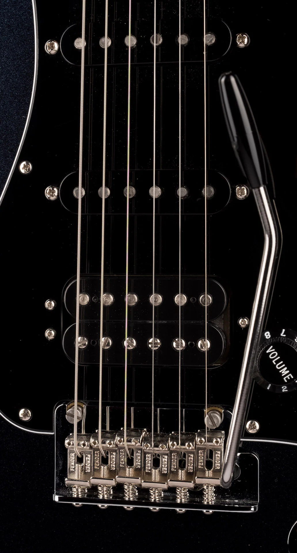 Used Fender American Professional II Stratocaster HSS Dark Night with OHSC - Image 7