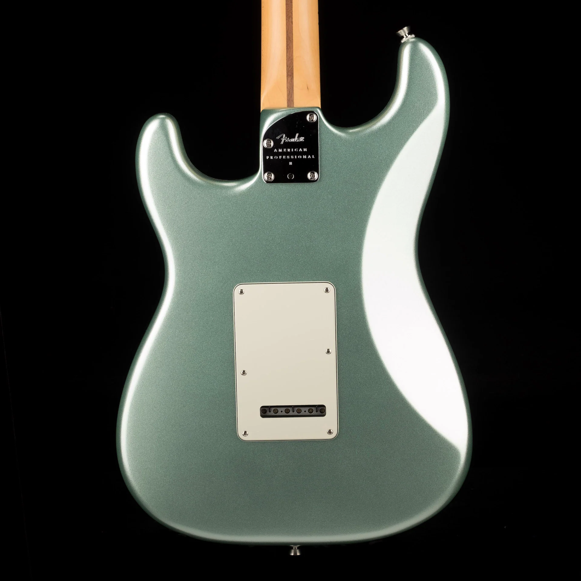 Used 2020 Fender American Professional II Stratocaster HSS Mystic Surf Green with OHSC - US20017566 - Image 12