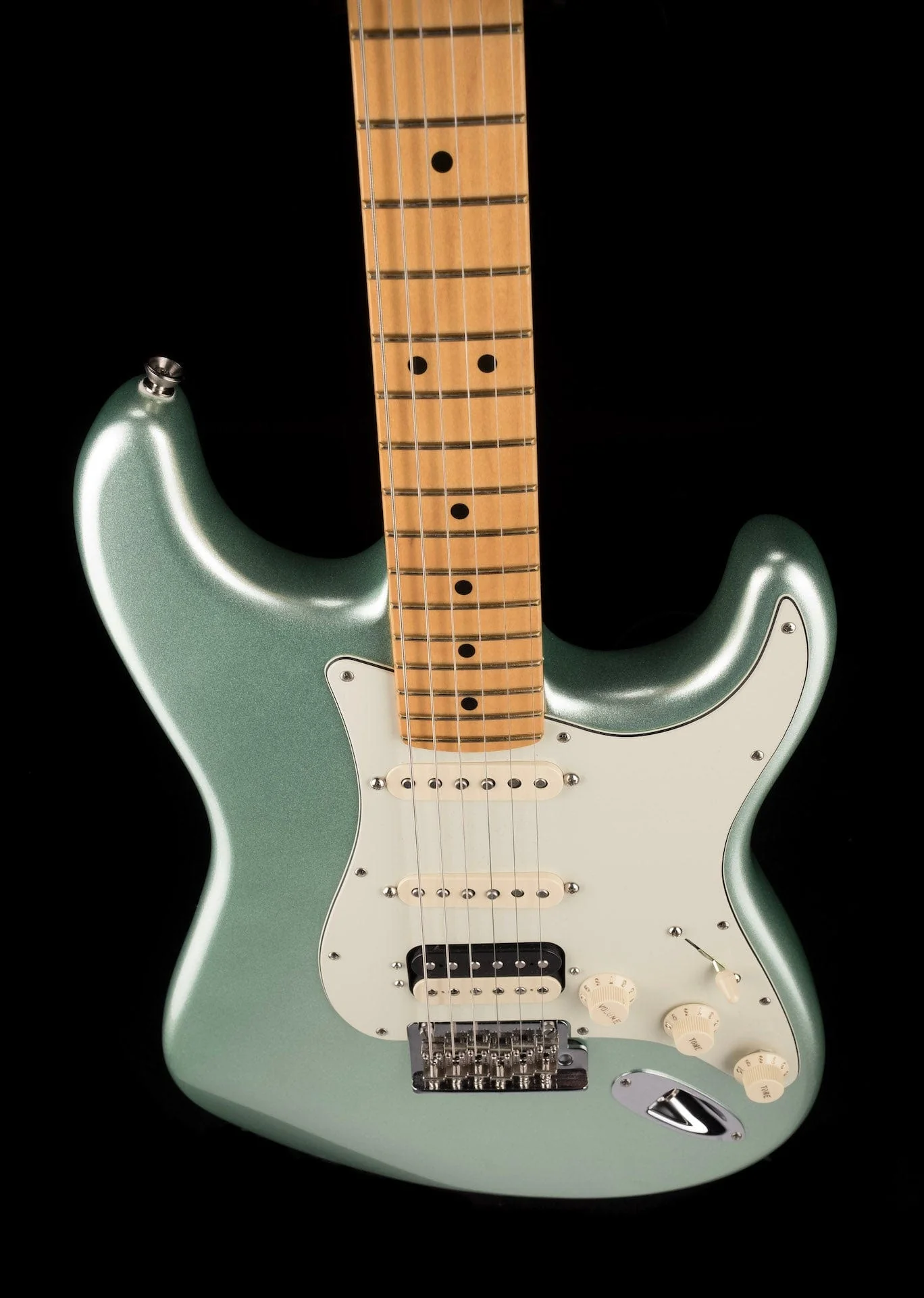 Used 2020 Fender American Professional II Stratocaster HSS Mystic Surf Green with OHSC - US20017566 - Image 4