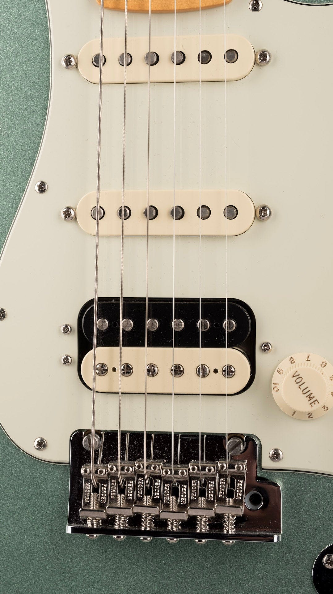 Used 2020 Fender American Professional II Stratocaster HSS Mystic Surf Green with OHSC - US20017566 - Image 7