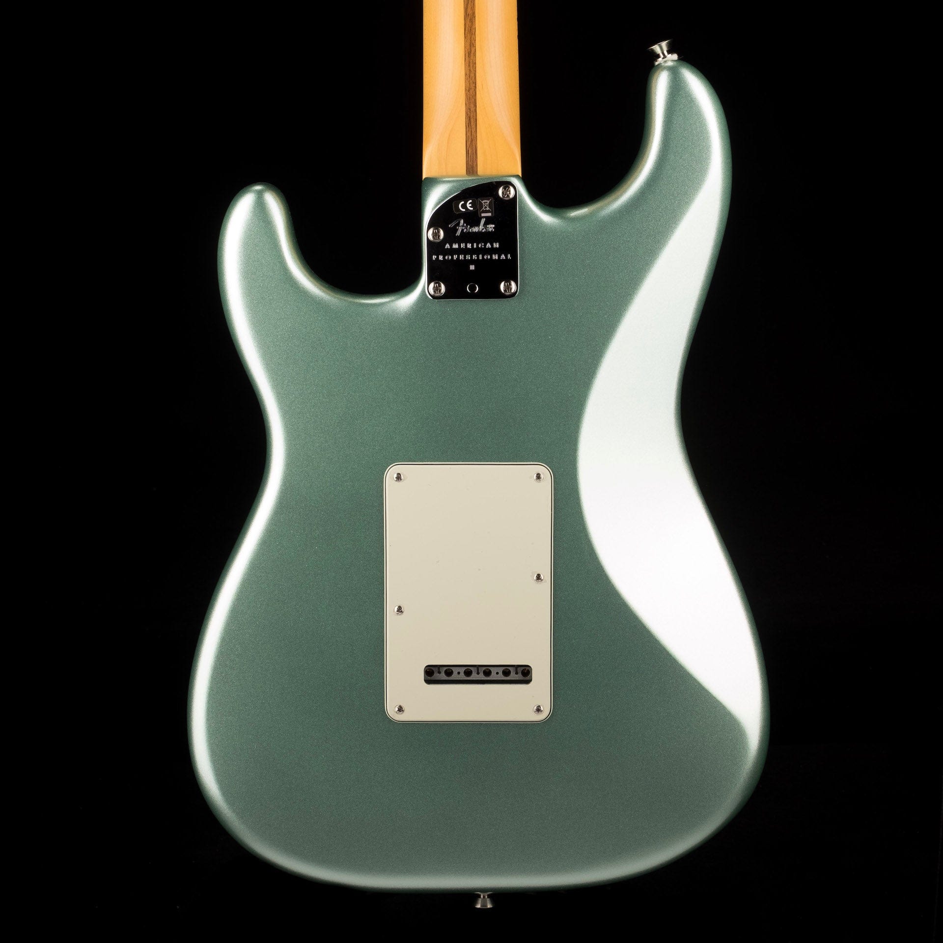 Used 2020 Fender American Professional II Stratocaster HSS Mystic Surf Green with OHSC - US20093155 - Image 12
