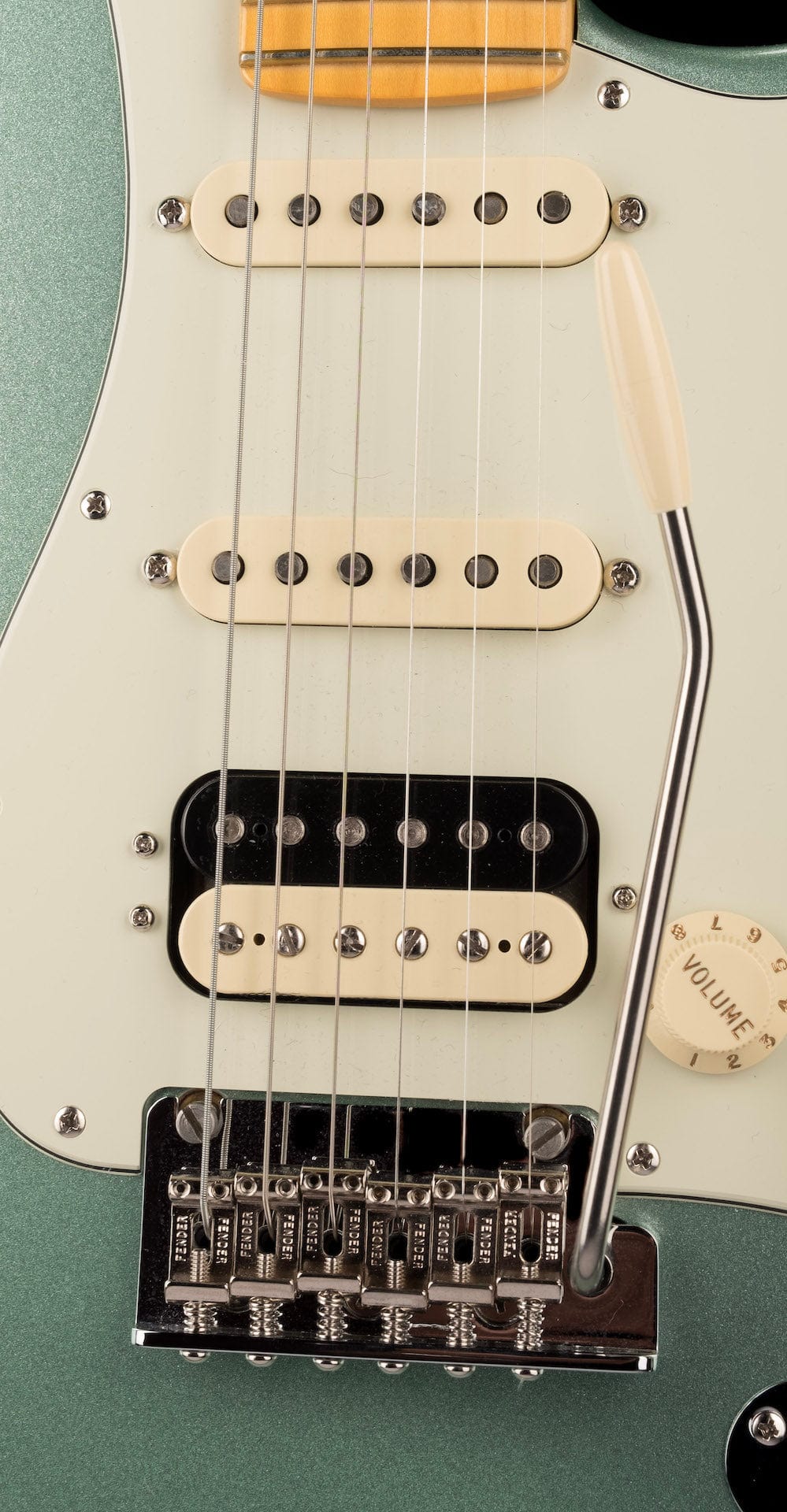 Used 2020 Fender American Professional II Stratocaster HSS Mystic Surf Green with OHSC - US20093155 - Image 7