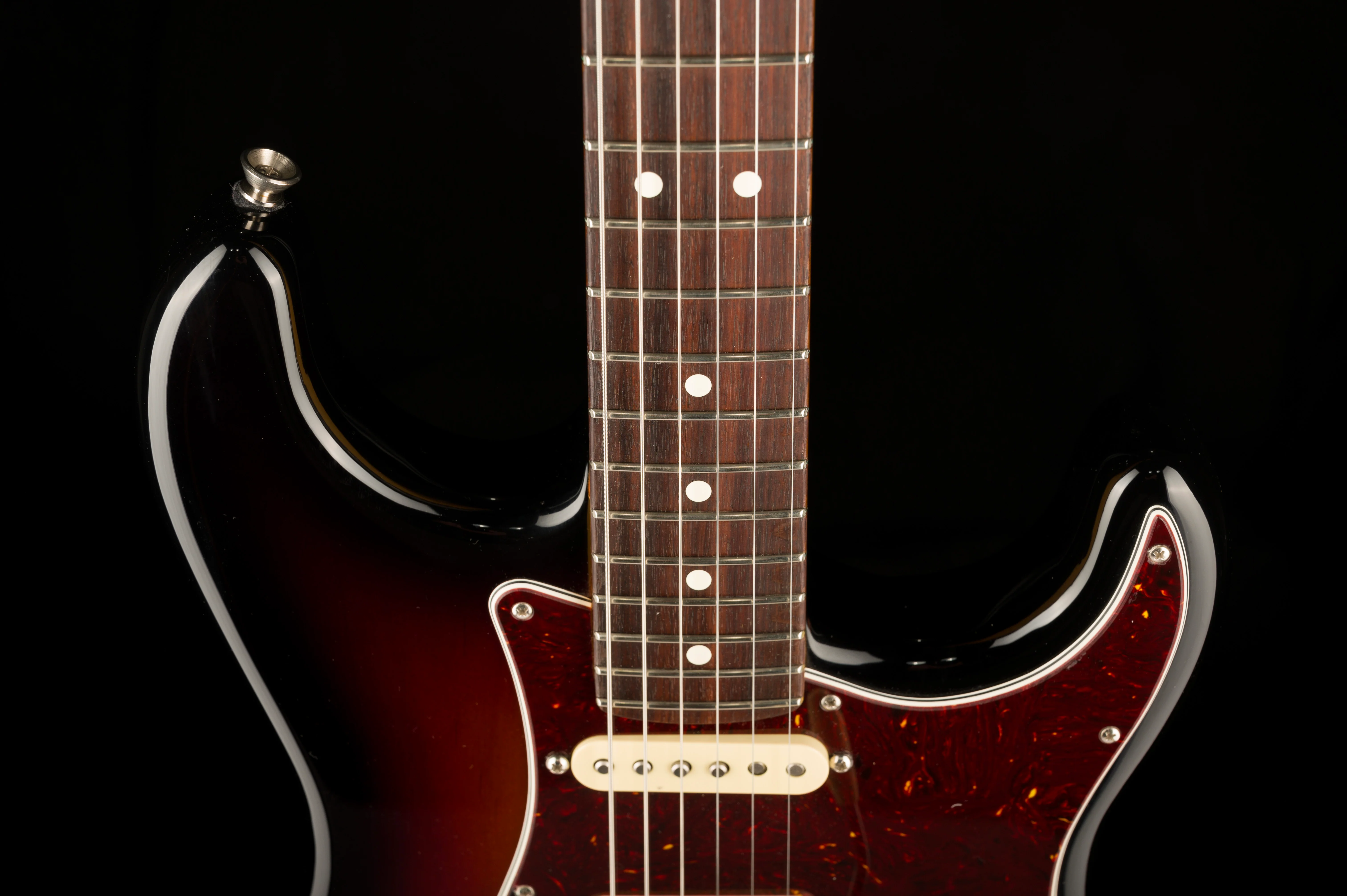 Used Fender American Professional II Stratocaster Rosewood Fingerboard 3-Color Sunburst - Image 3