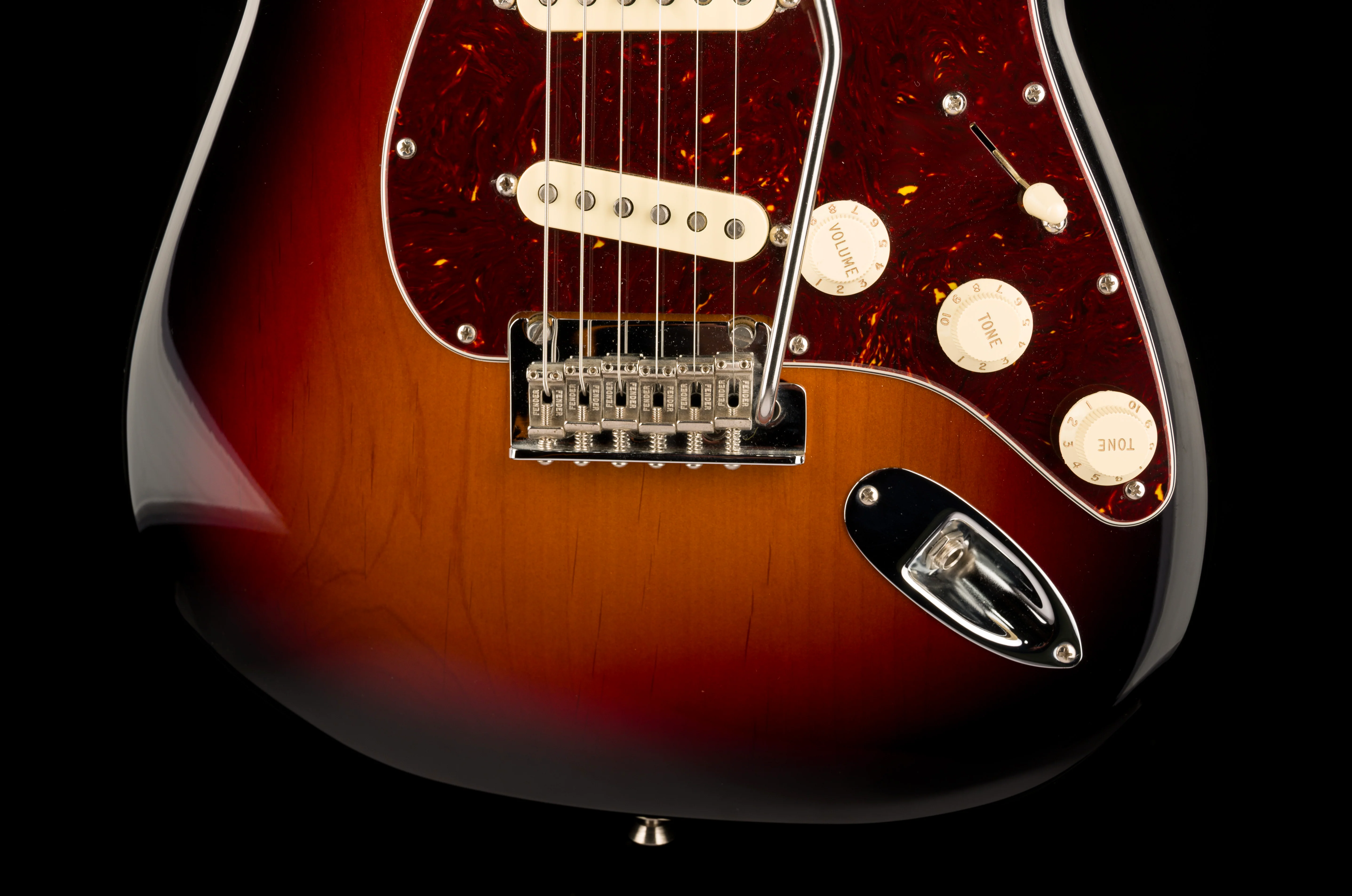 Used Fender American Professional II Stratocaster Rosewood Fingerboard 3-Color Sunburst - Image 5