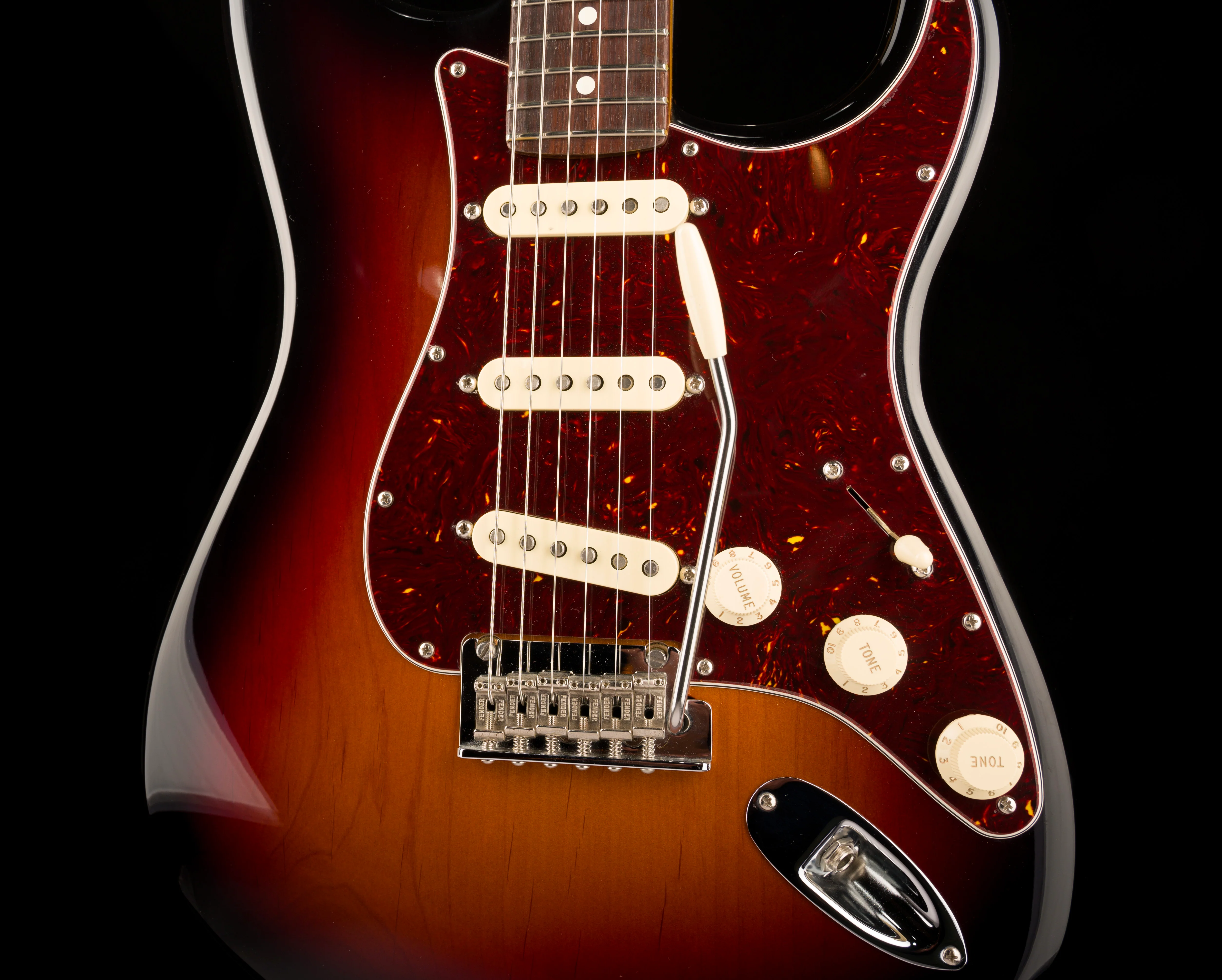 Used Fender American Professional II Stratocaster Rosewood Fingerboard 3-Color Sunburst - Image 6