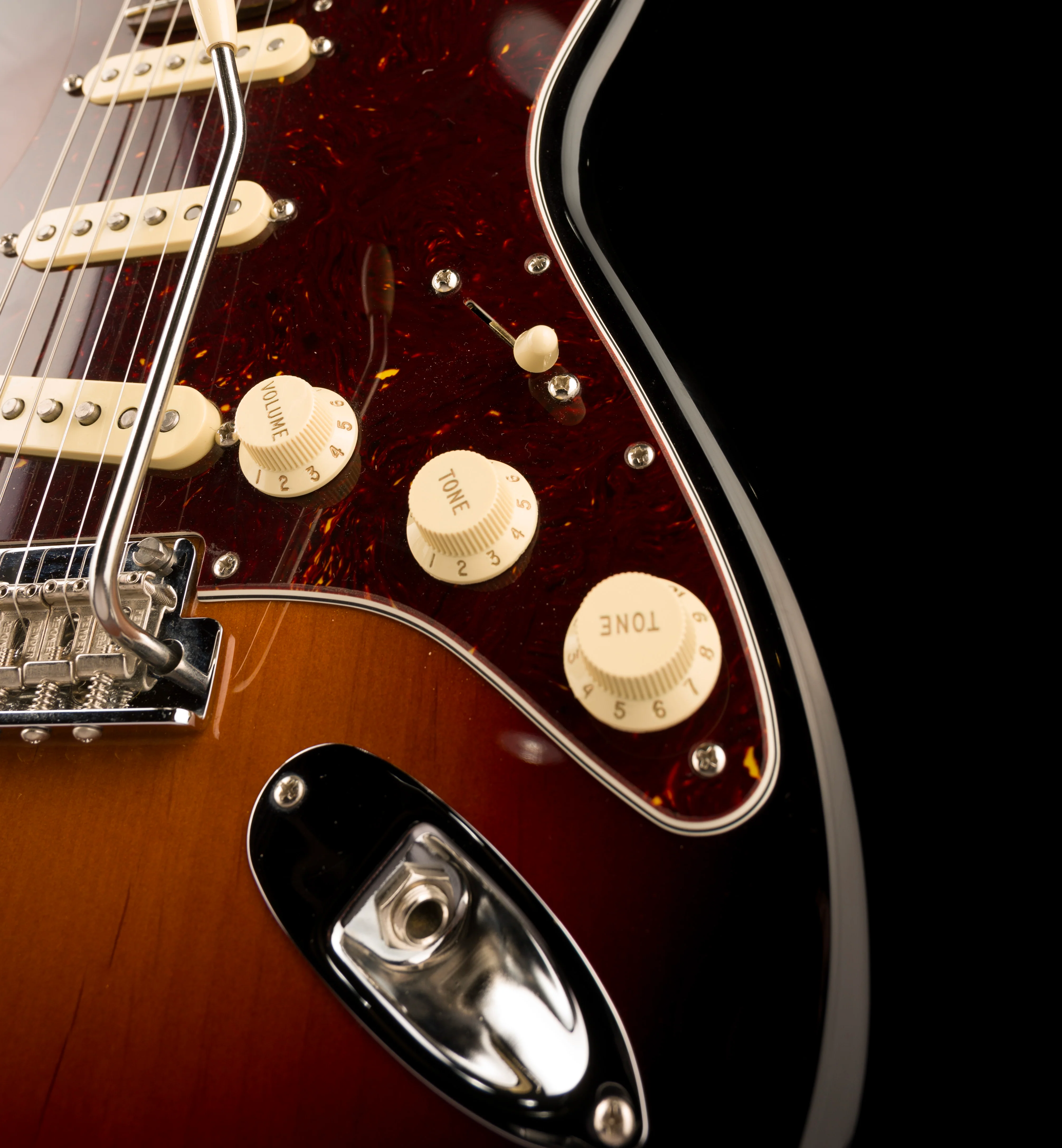 Used Fender American Professional II Stratocaster Rosewood Fingerboard 3-Color Sunburst - Image 8