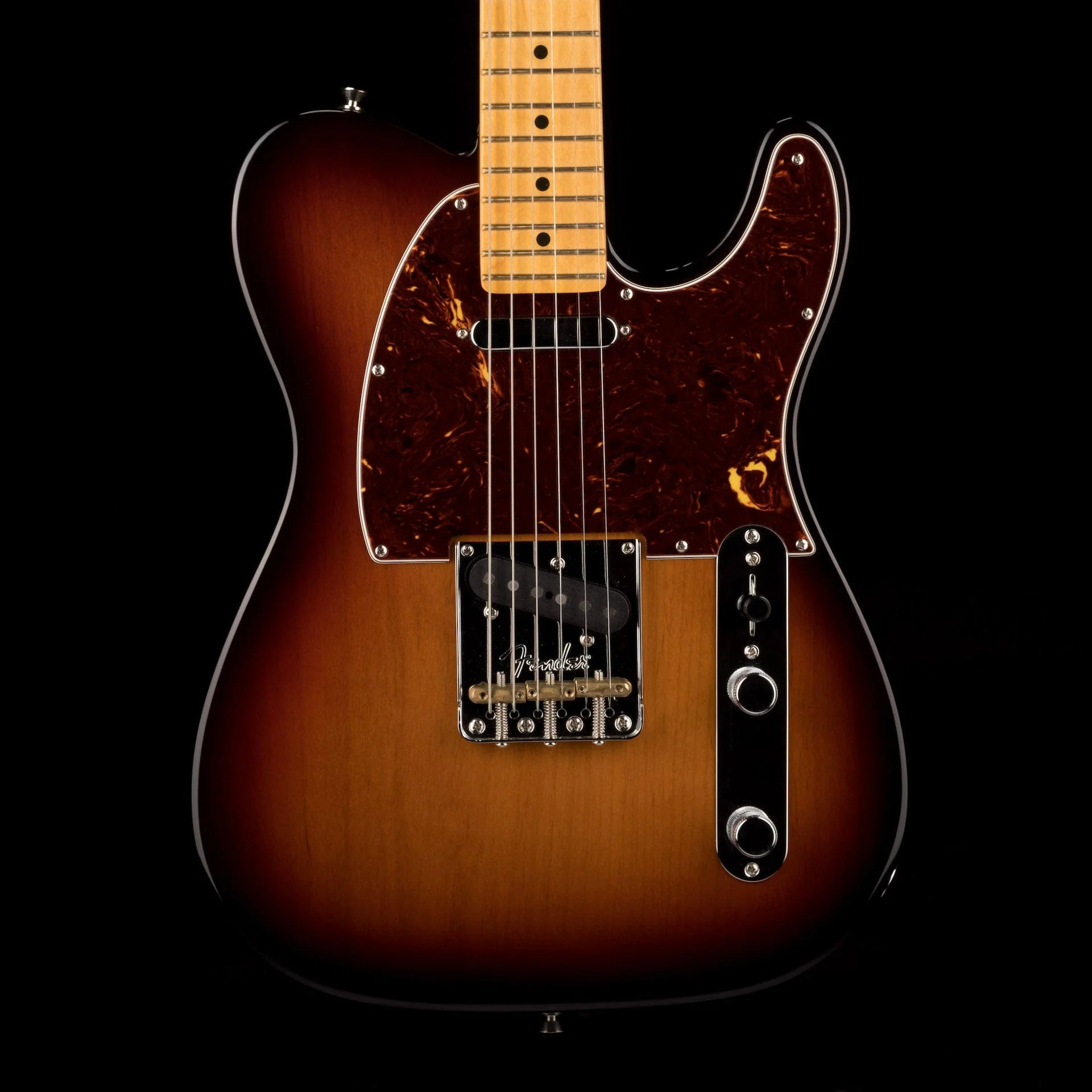 Used Fender American Professional II Telecaster 3-Tone Sunburst with OHSC