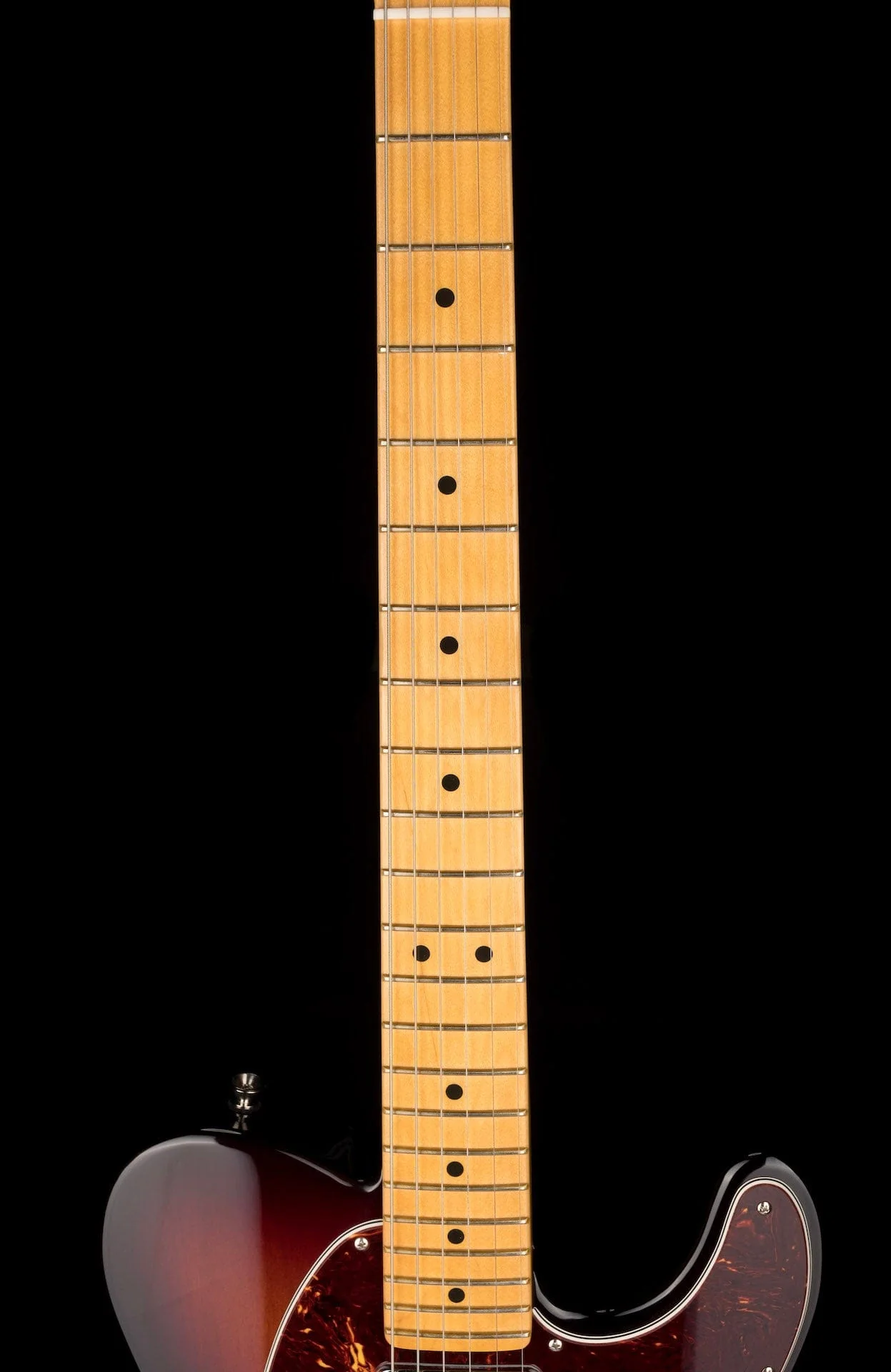 Used Fender American Professional II Telecaster 3-Tone Sunburst with OHSC - Image 11
