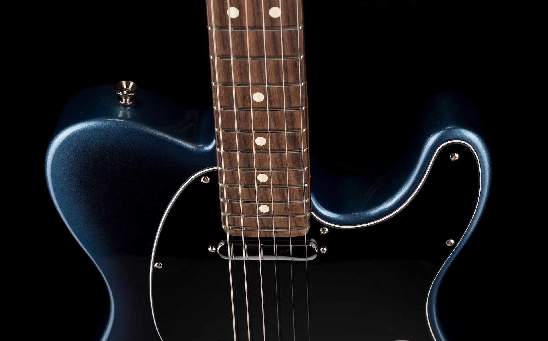 Used Fender American Professional II Telecaster Dark Night with OHSC - Image 3