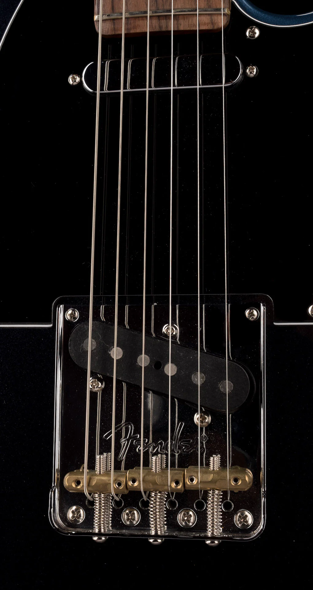 Used Fender American Professional II Telecaster Dark Night with OHSC - Image 7