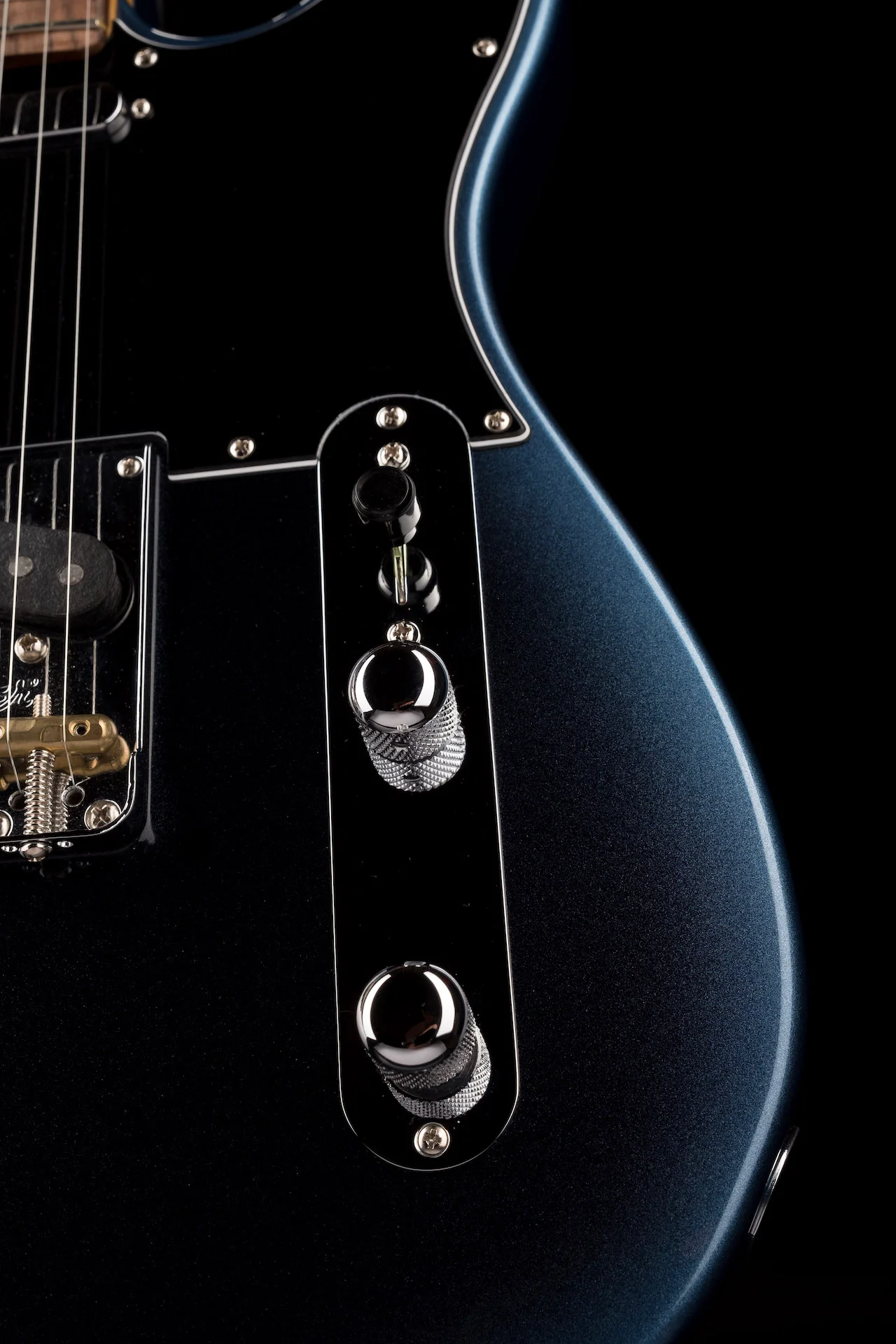 Used Fender American Professional II Telecaster Dark Night with OHSC - Image 8