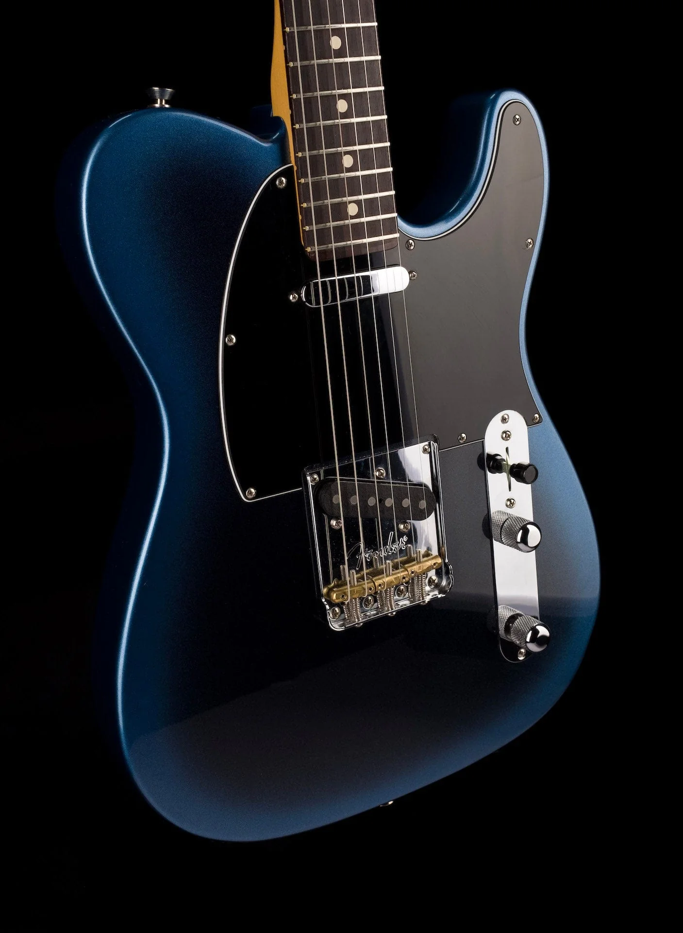 Used 2020 Fender American Professional II Telecaster Dark Night with OHSC - Image 10