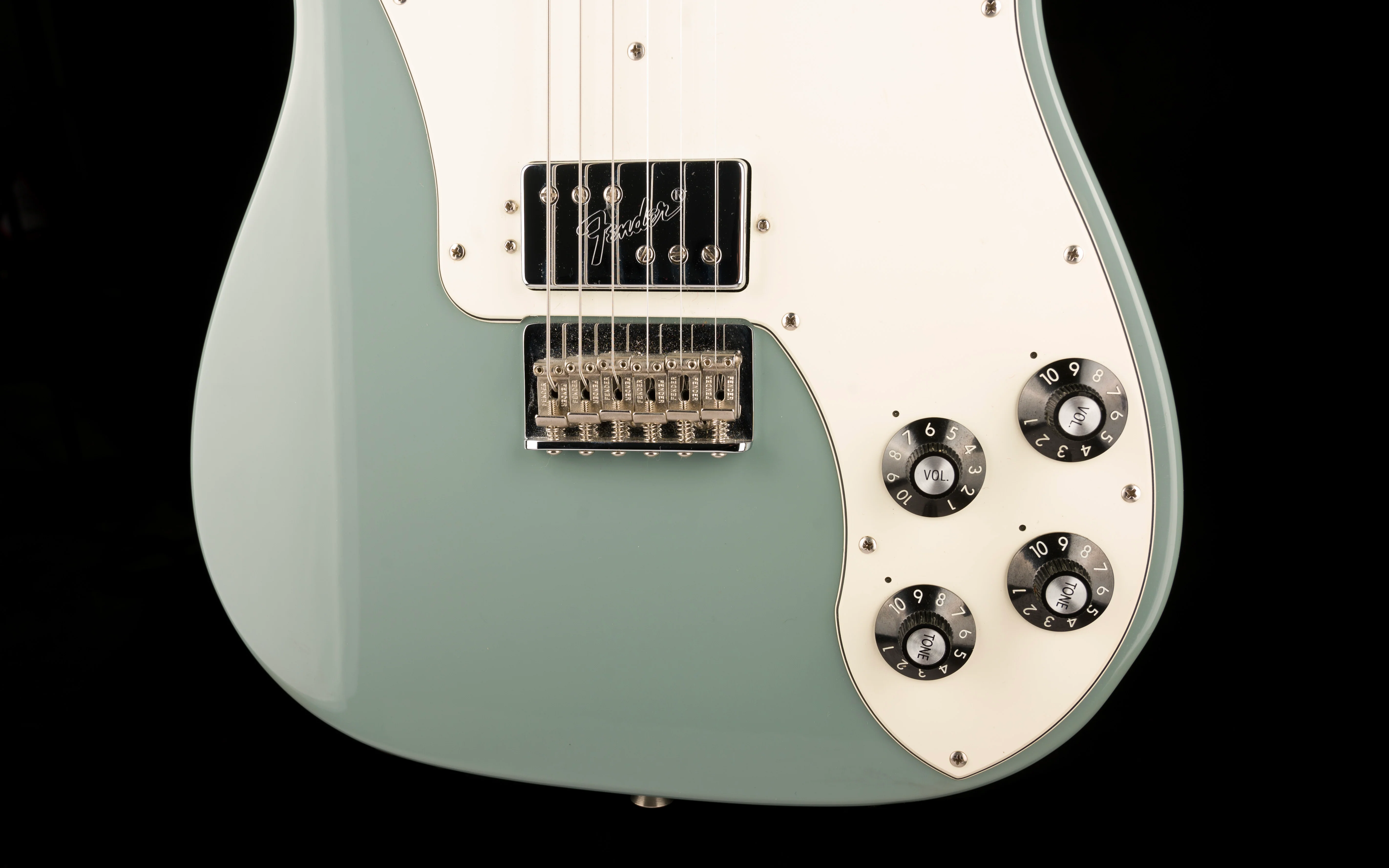 Used Fender American Professional II Telecaster Deluxe Sonic Gray with Gig Bag - Image 5