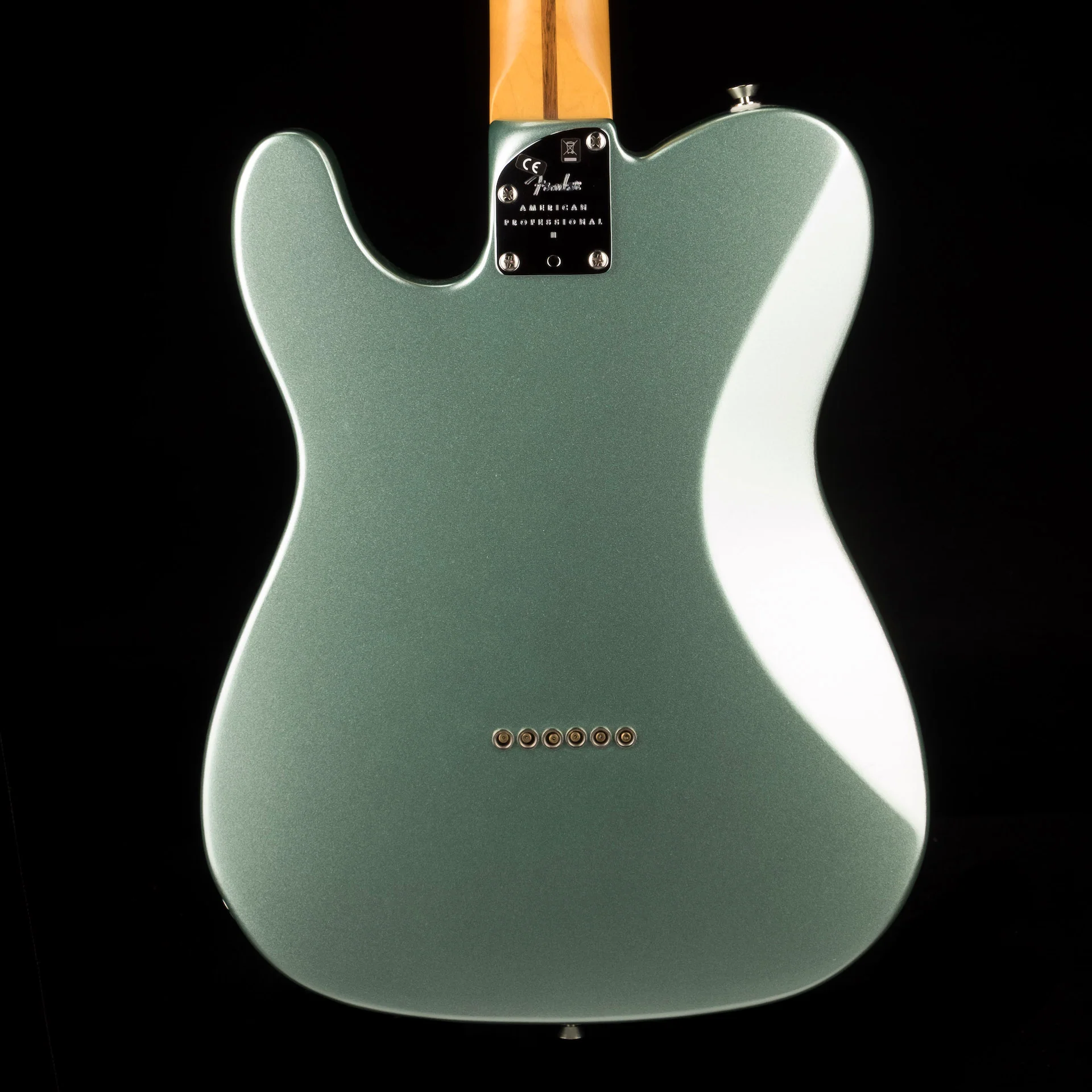 Used Fender American Professional II Telecaster Deluxe Mystic Surf Green with OHSC - Image 13