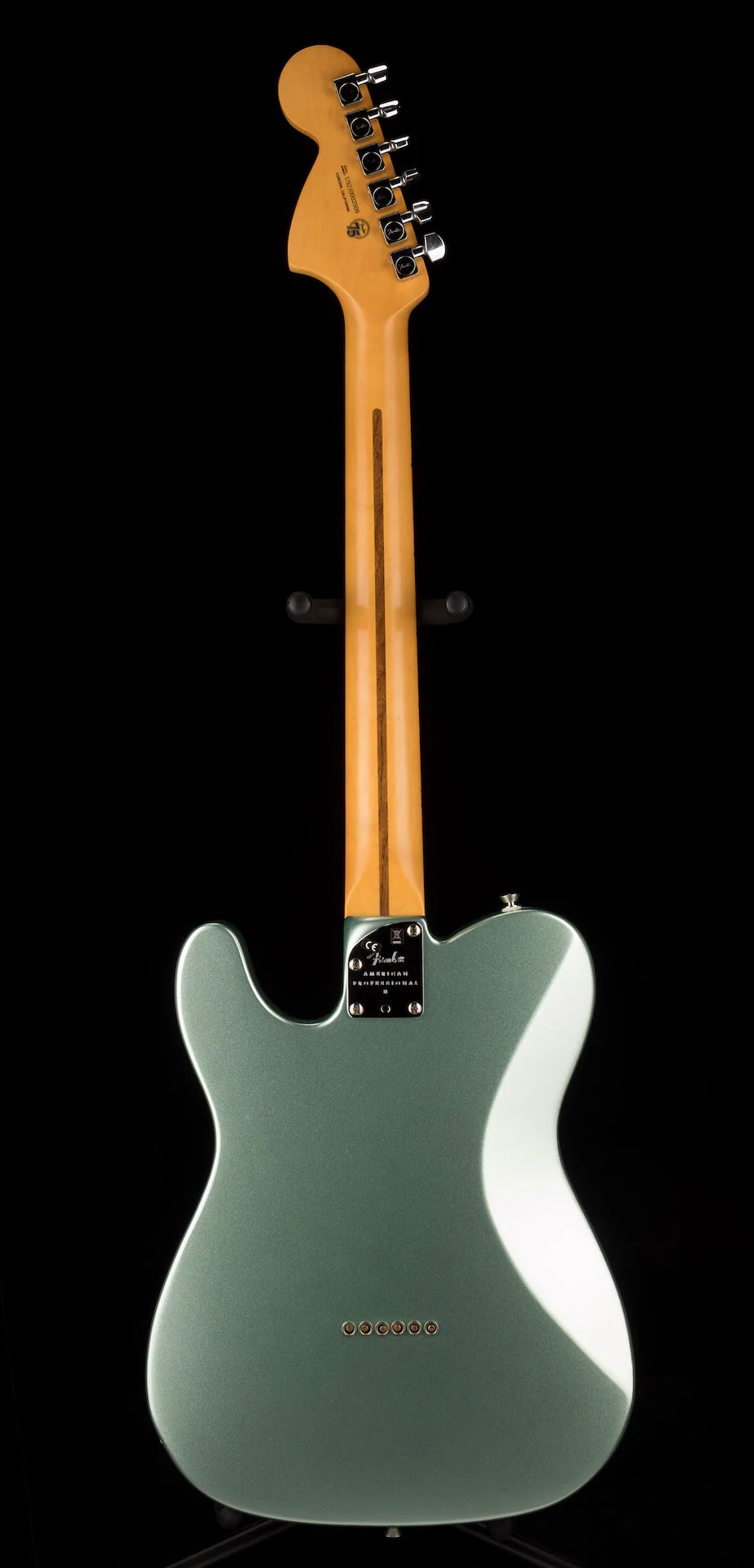 Used Fender American Professional II Telecaster Deluxe Mystic Surf Green with OHSC - Image 14