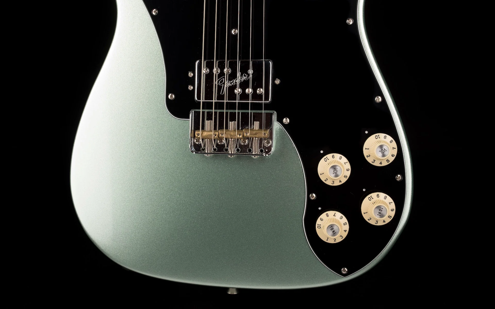 Used Fender American Professional II Telecaster Deluxe Mystic Surf Green with OHSC - Image 5