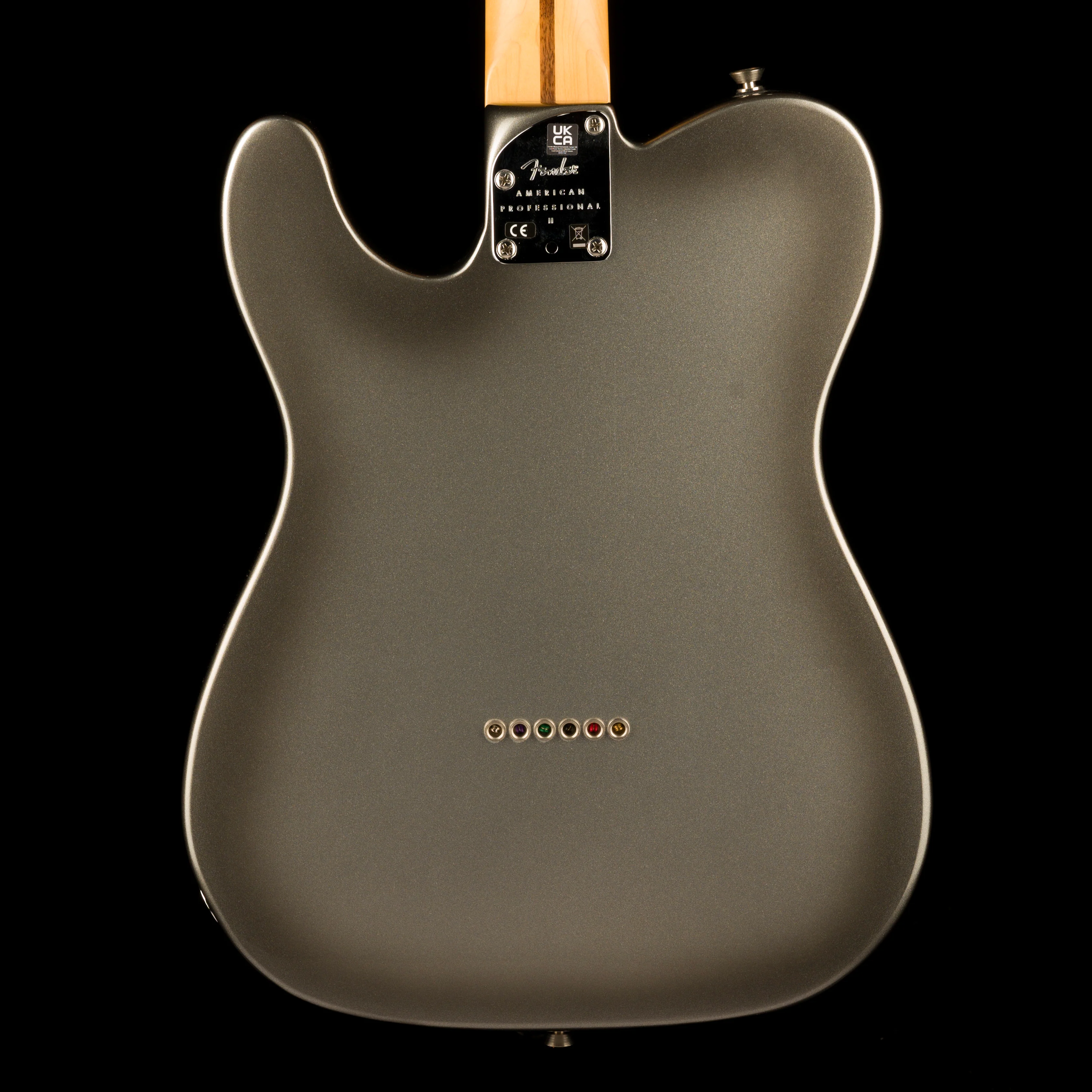Used Fender American Professional II Telecaster Rosewood Board Mercury With Case - Image 11