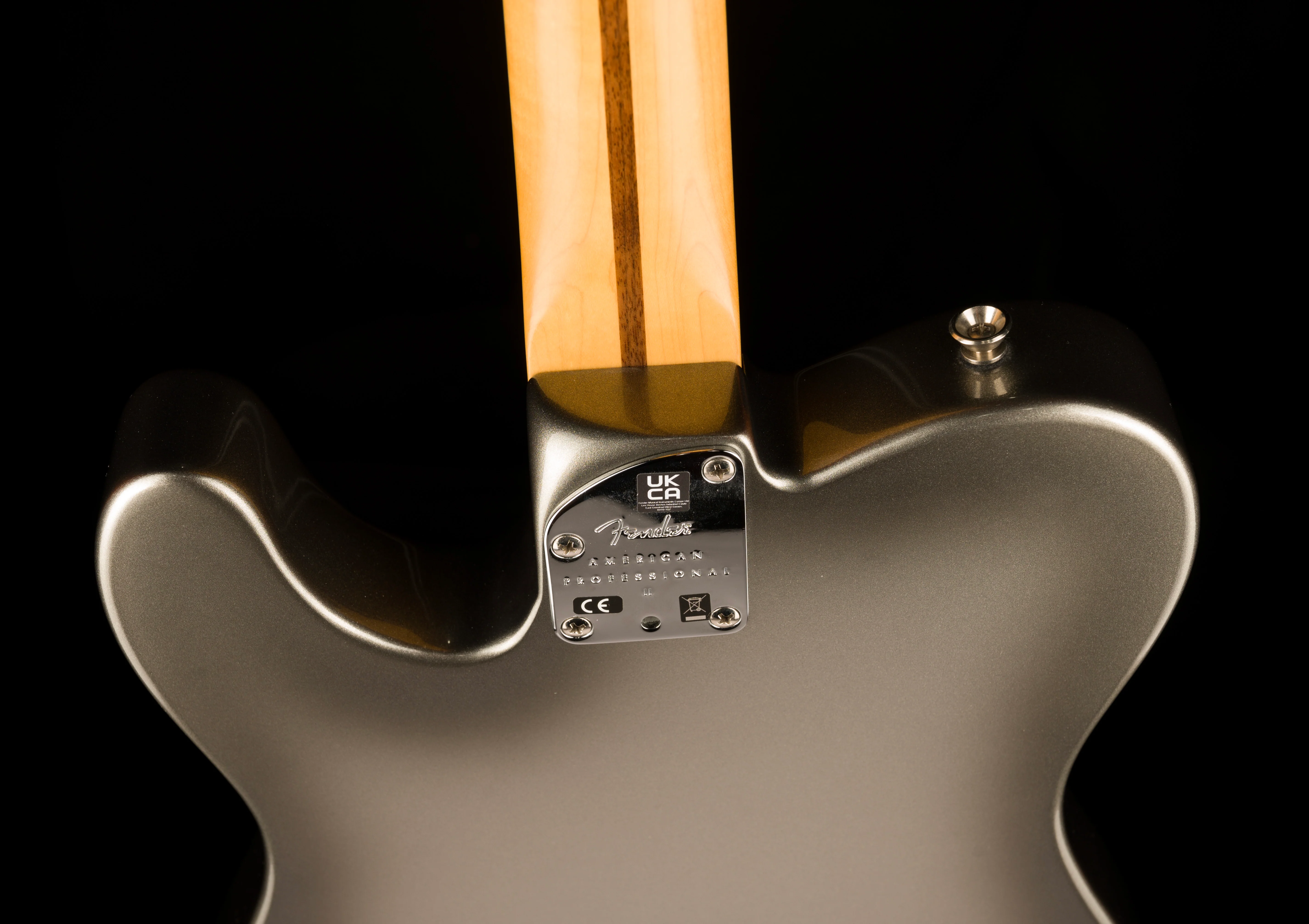 Used Fender American Professional II Telecaster Rosewood Board Mercury With Case - Image 13