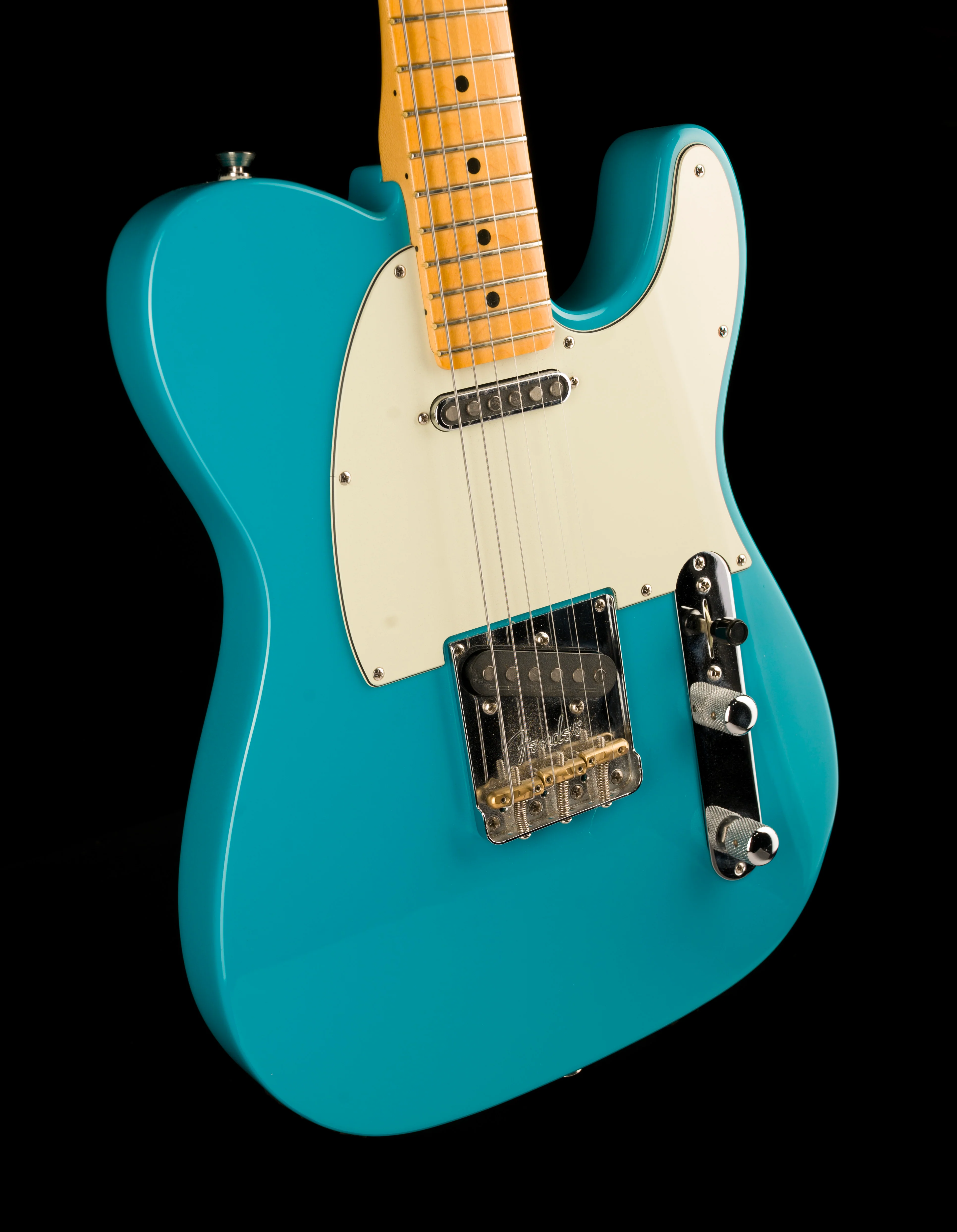 Used Fender American Professional II Telecaster with TV Jones Pickups Miami Blue with OHSC - Image 10