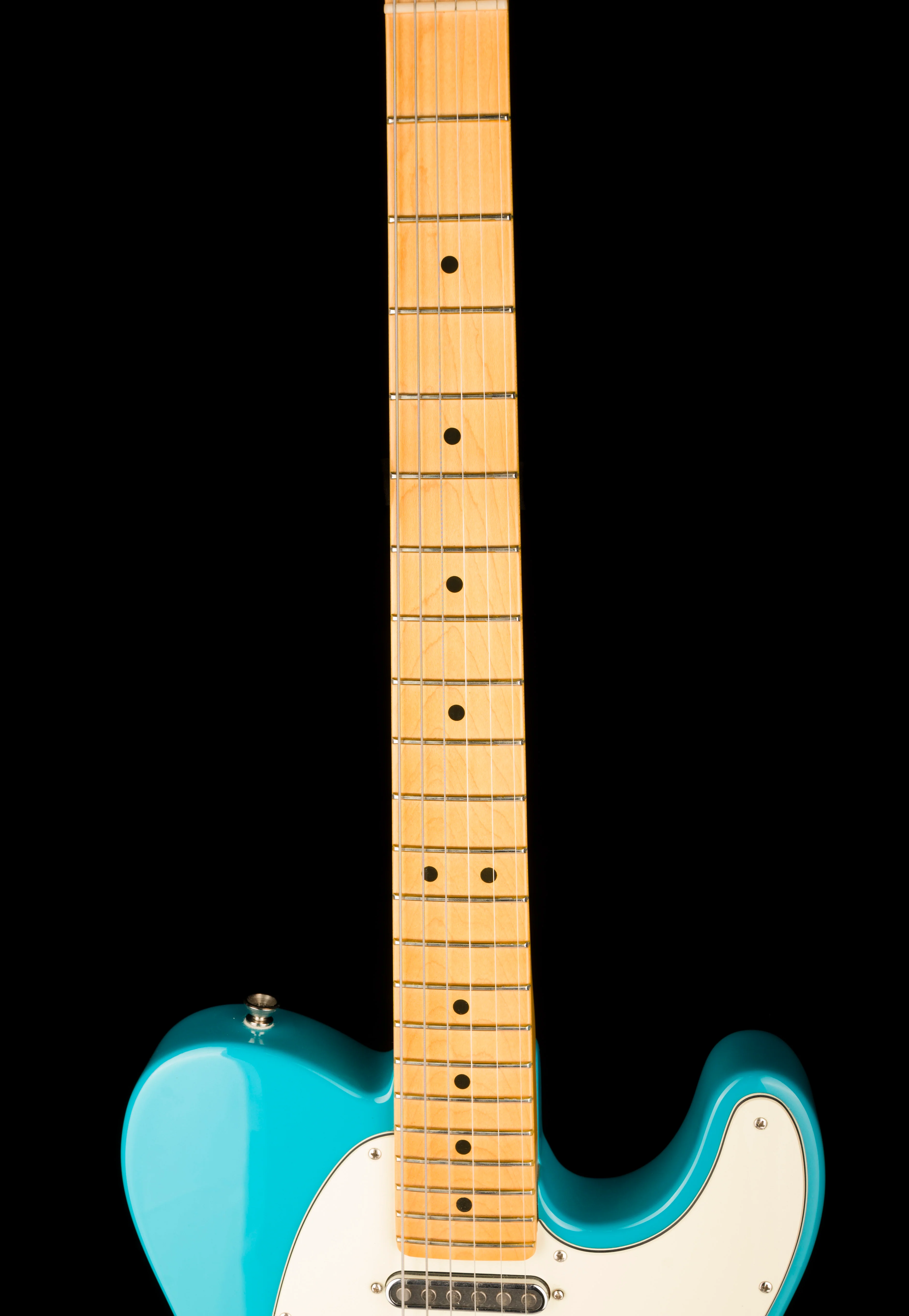 Used Fender American Professional II Telecaster with TV Jones Pickups Miami Blue with OHSC - Image 11