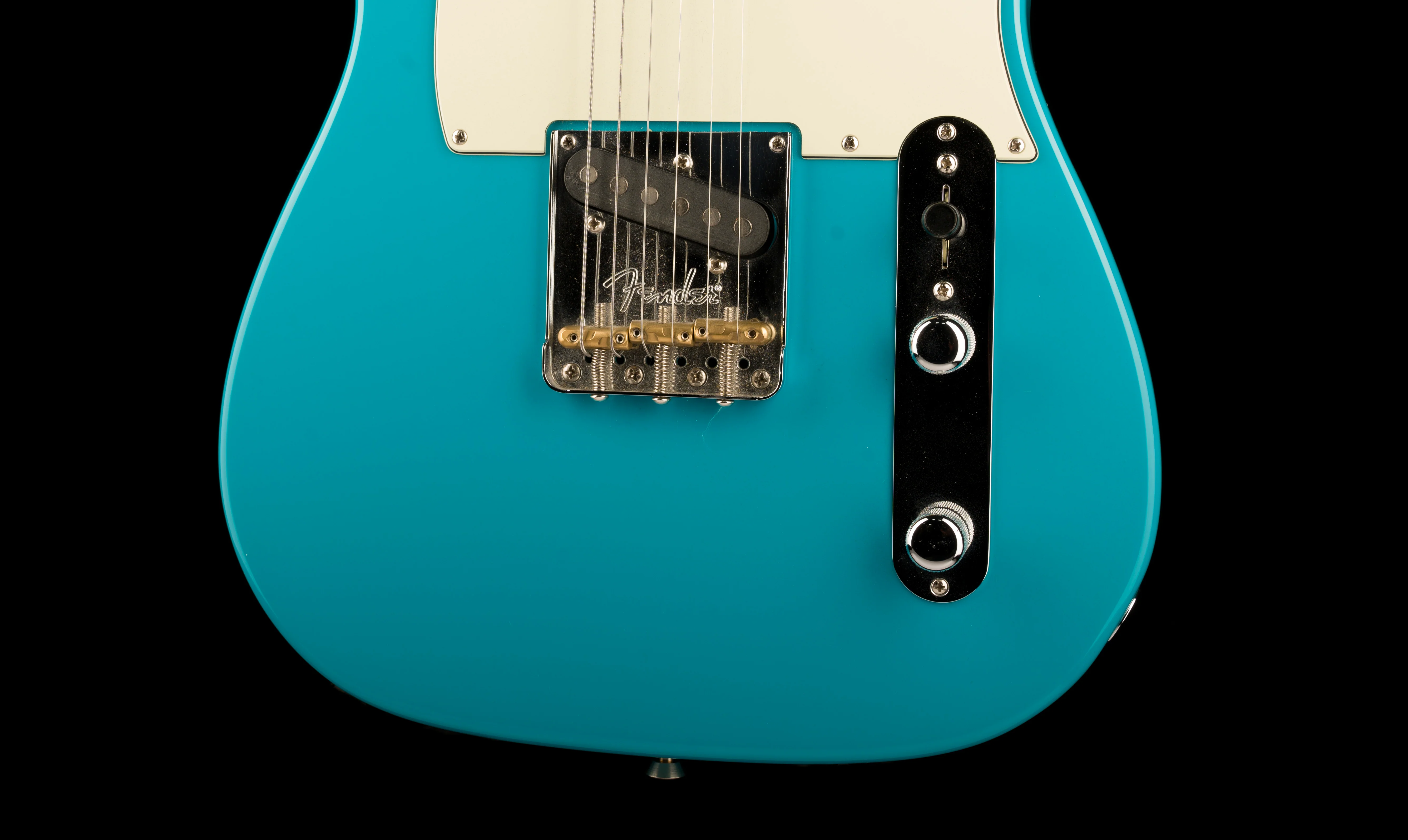 Used Fender American Professional II Telecaster with TV Jones Pickups Miami Blue with OHSC - Image 5