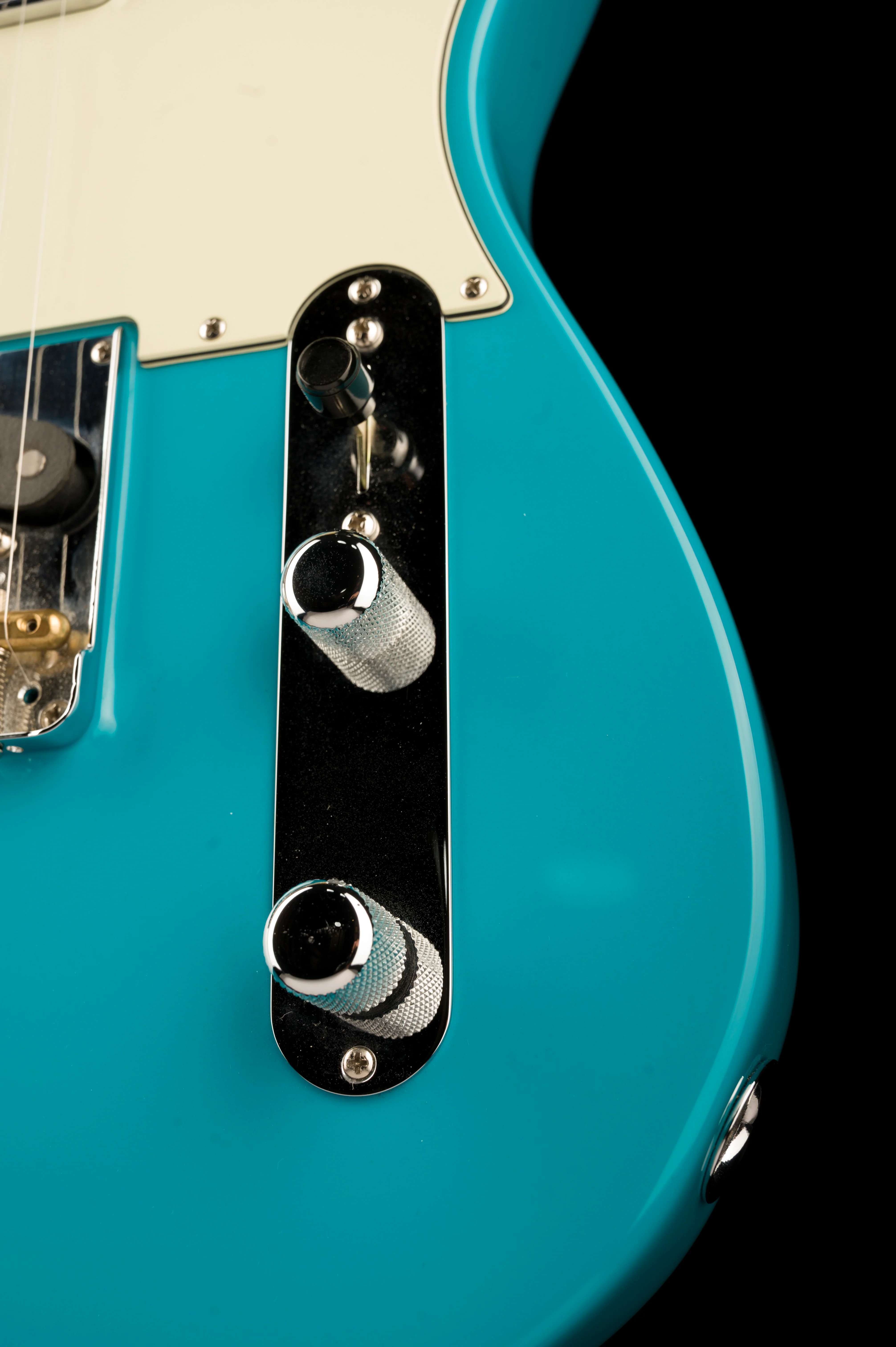 Used Fender American Professional II Telecaster with TV Jones Pickups Miami Blue with OHSC - Image 8