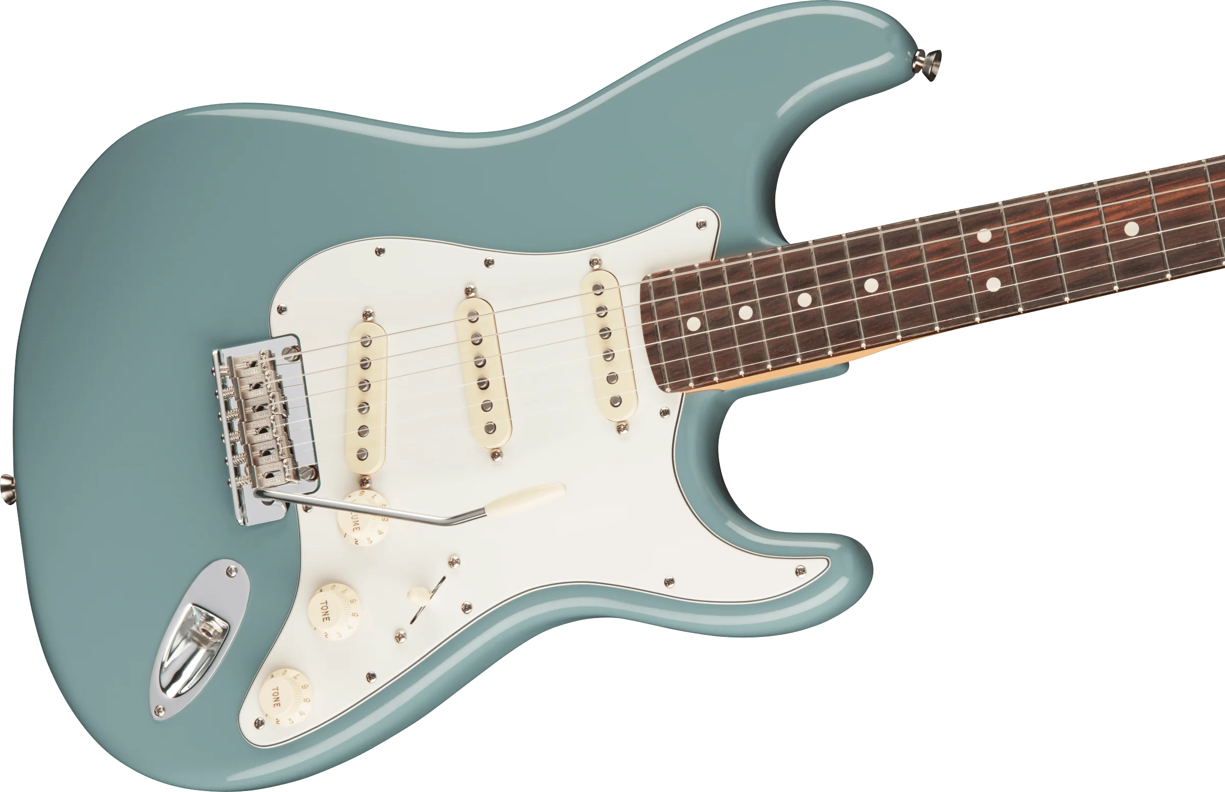 Used Fender American Professional Stratocaster Rosewood Fretboard Sonic Gray With Case - Image 4
